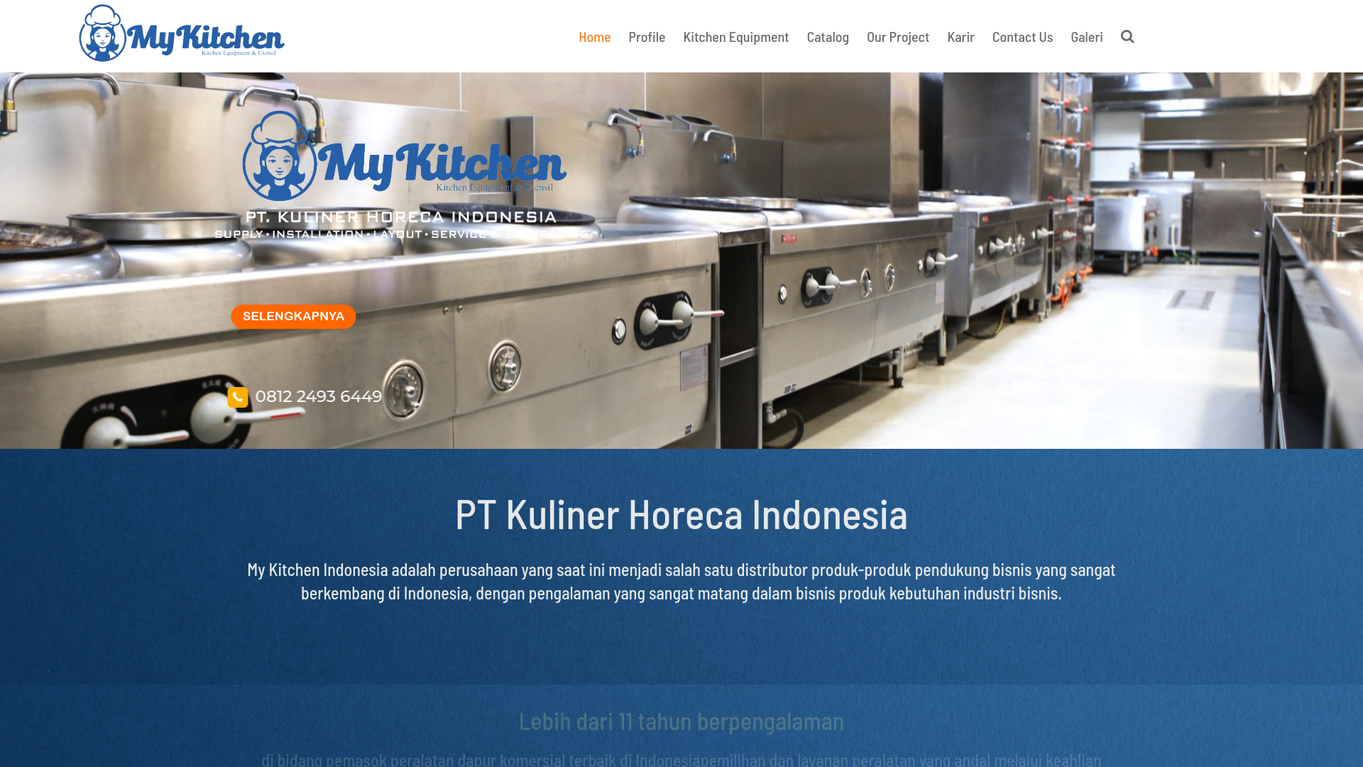 website screenshot of https://mykitchenindonesia.com