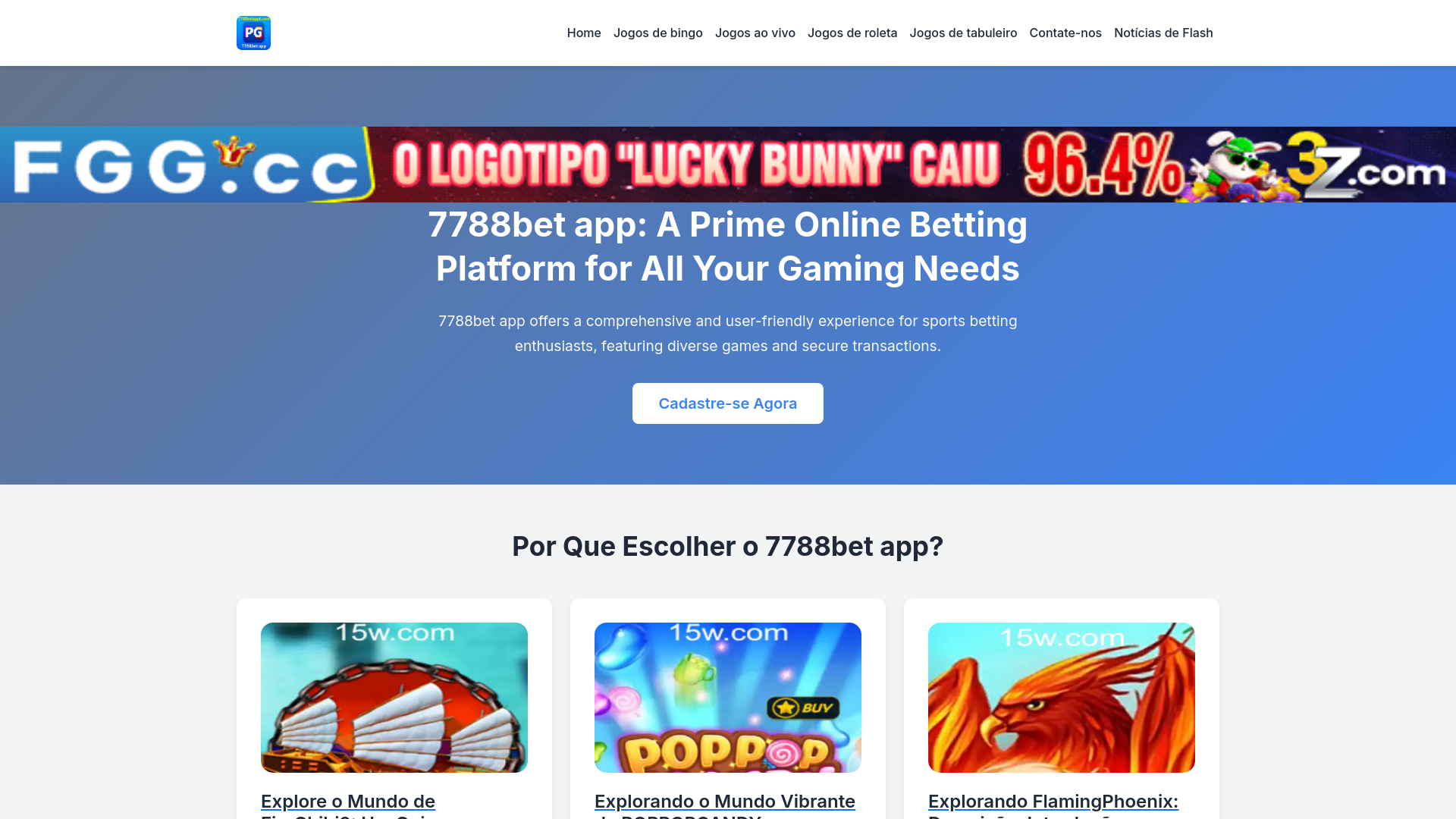 website screenshot of https://7788betappt.com/