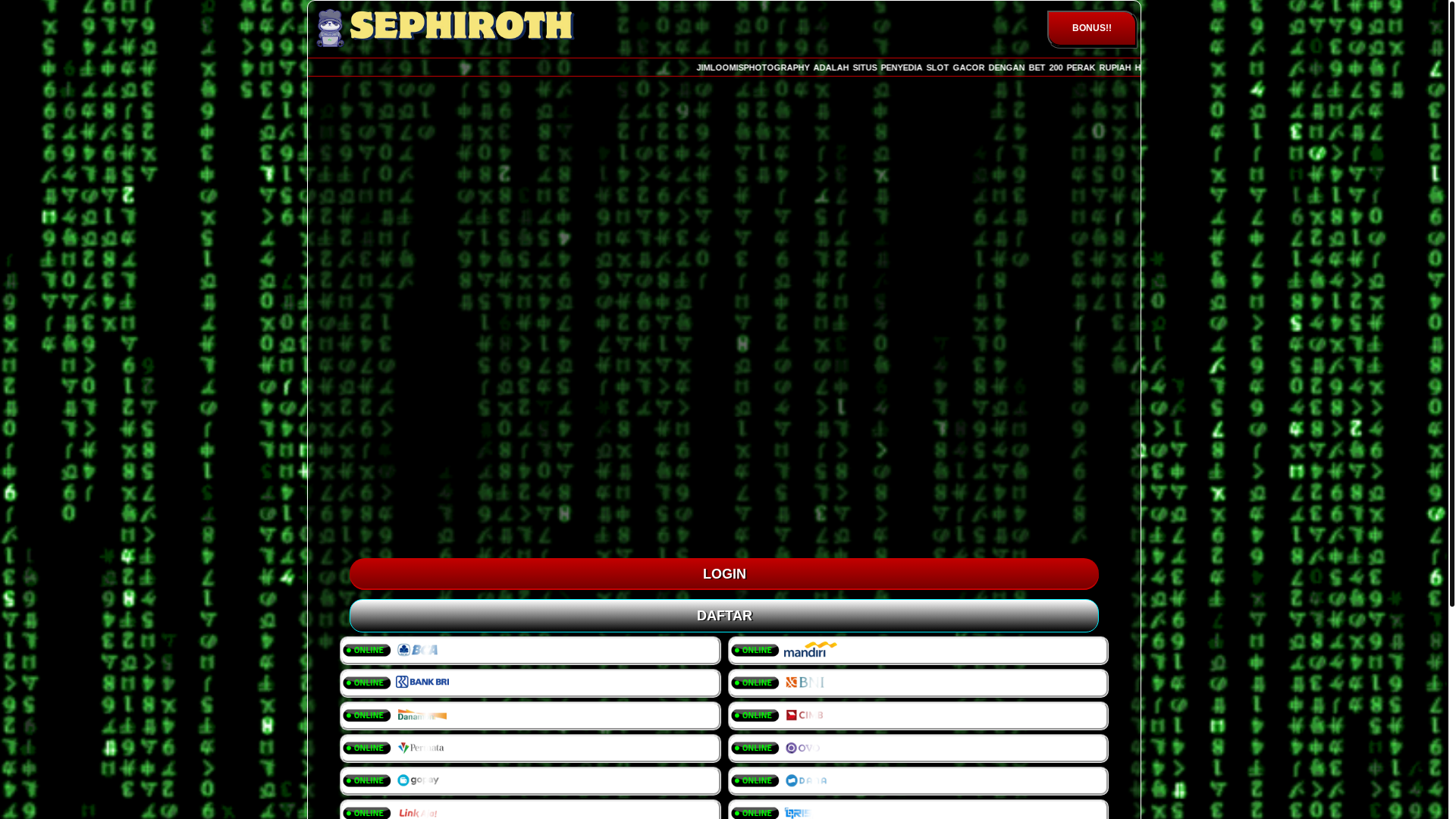 website screenshot of https://jimloomisphotography.pages.dev/
