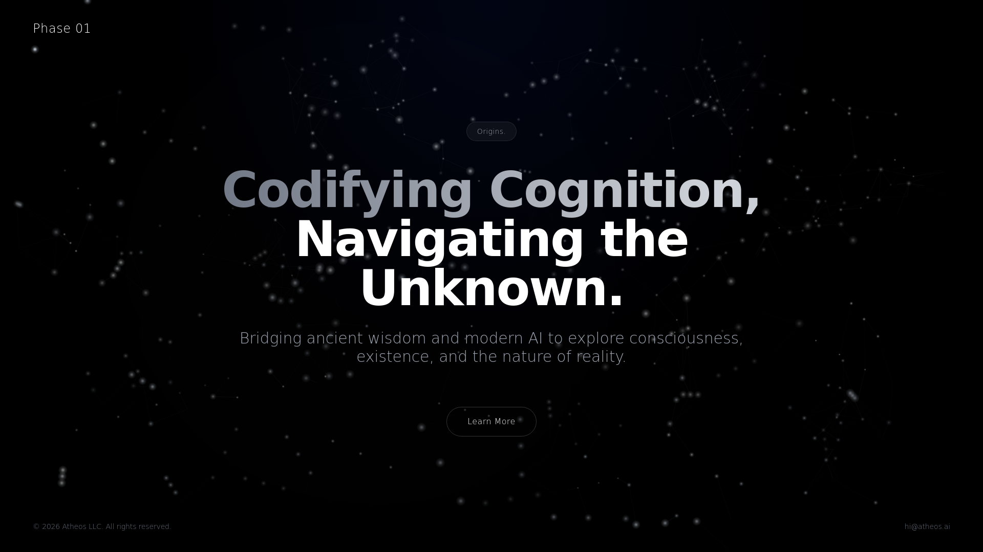 website screenshot of https://atheosai.pages.dev/