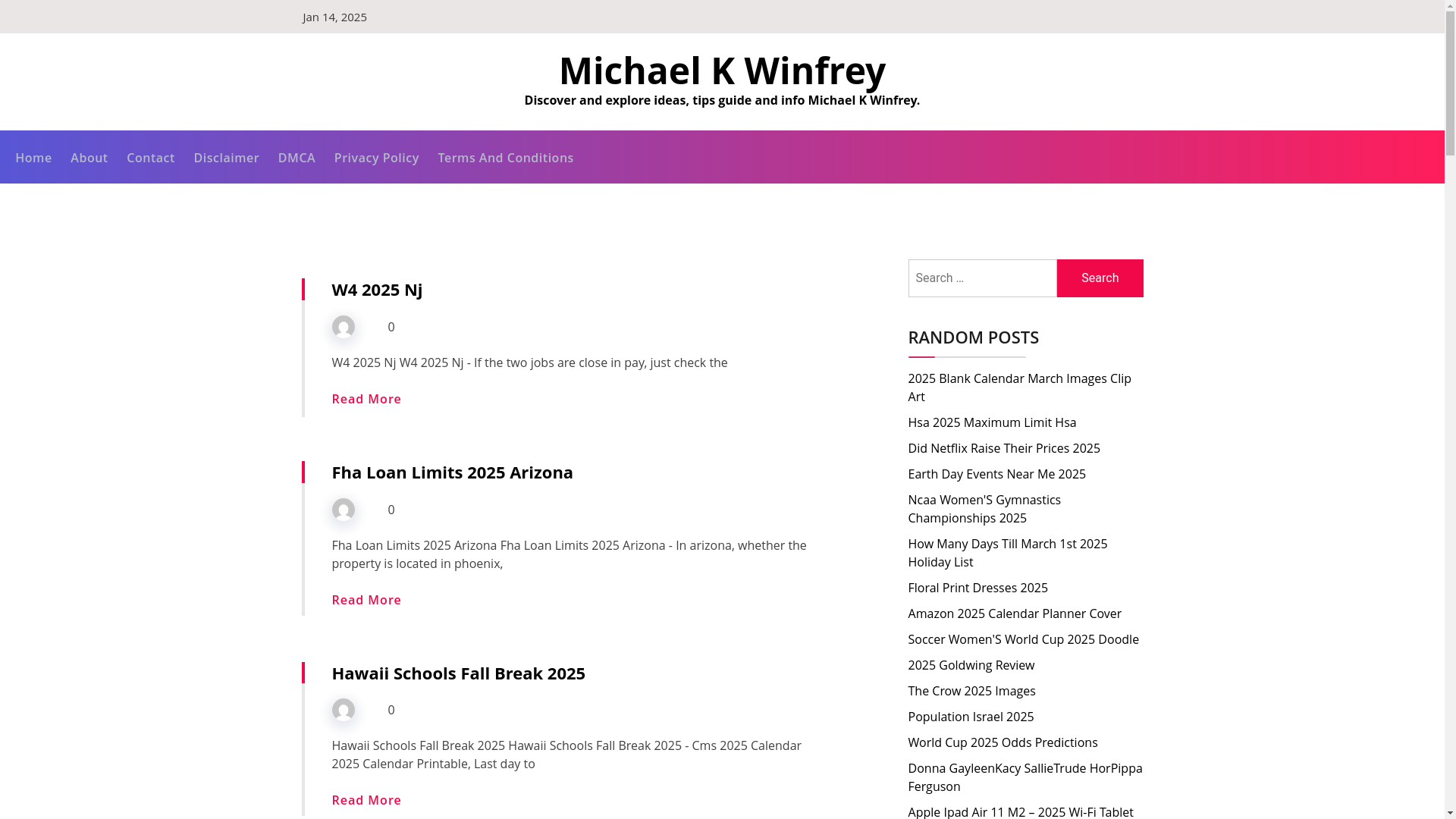 website screenshot of https://michaelkwinfreym.pages.dev/