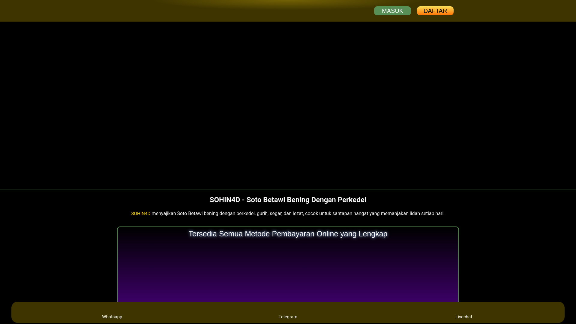 website screenshot of https://sohin4d.org/