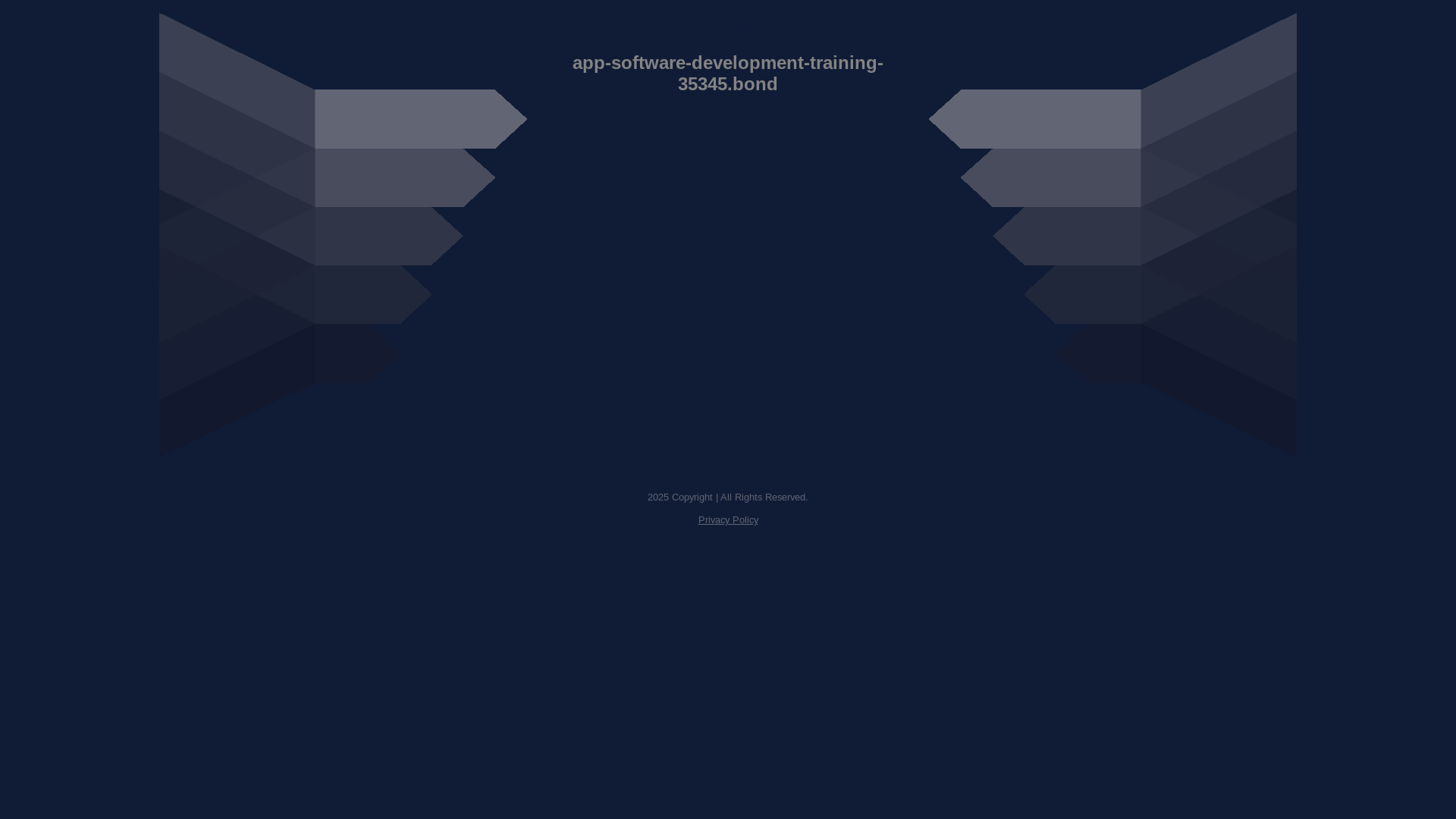 website screenshot of https://app-software-development-training-35345.bond/