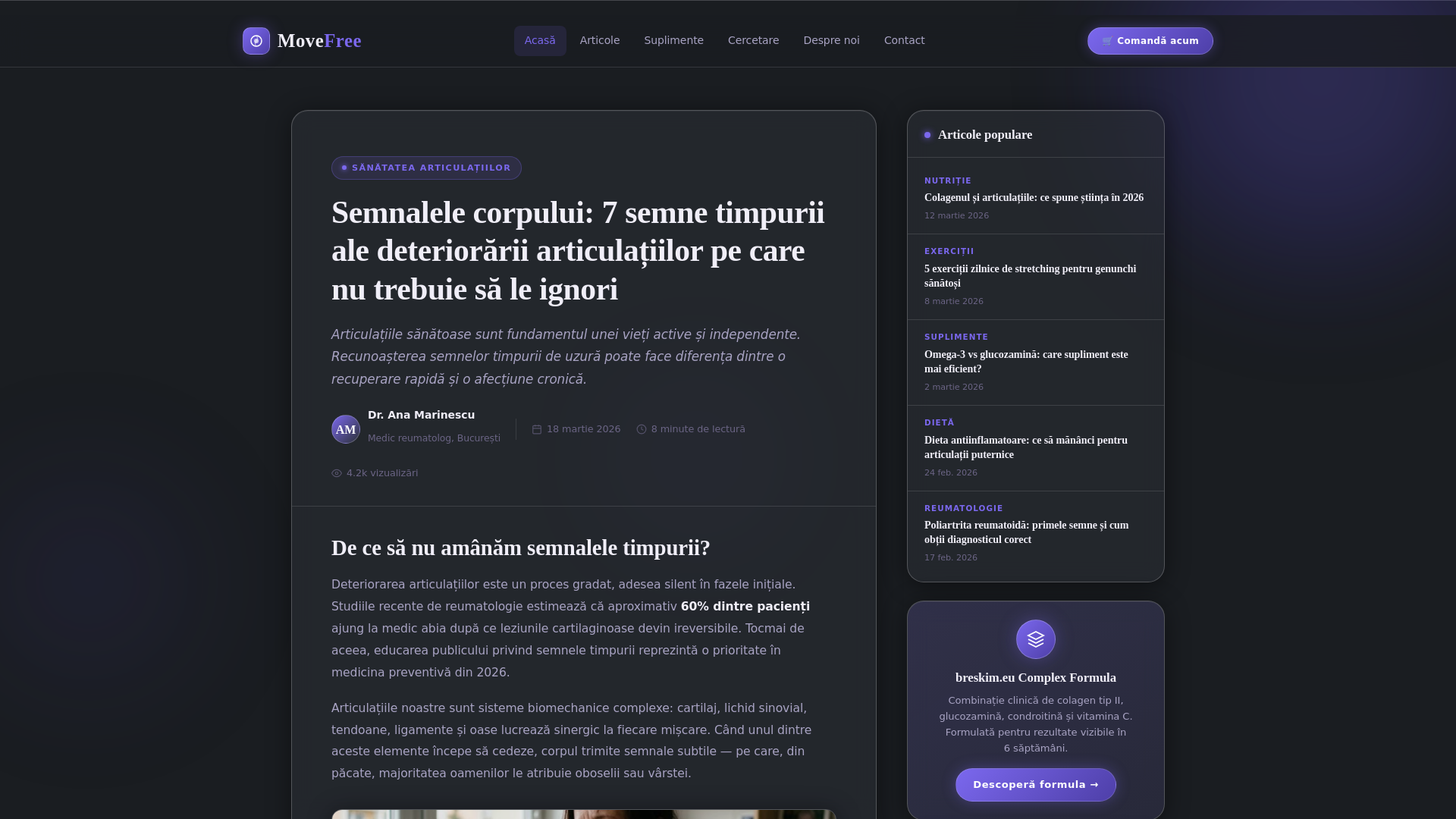website screenshot of https://breskim.eu