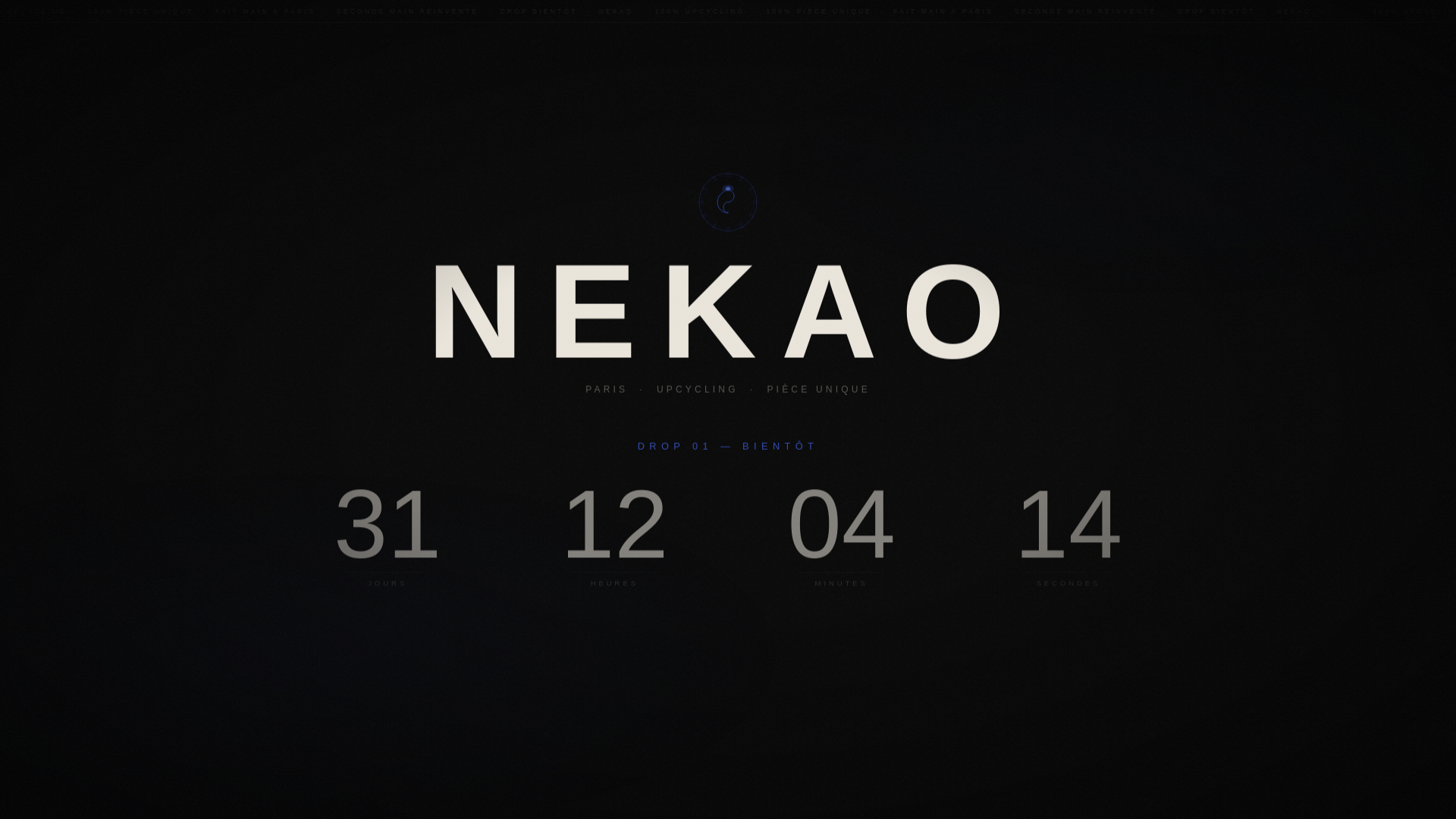 website screenshot of https://nekao-website.pages.dev/