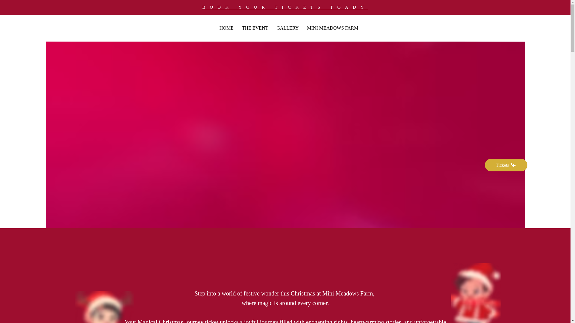 website screenshot of https://christmasatminimeadowsfarm.co.uk/
