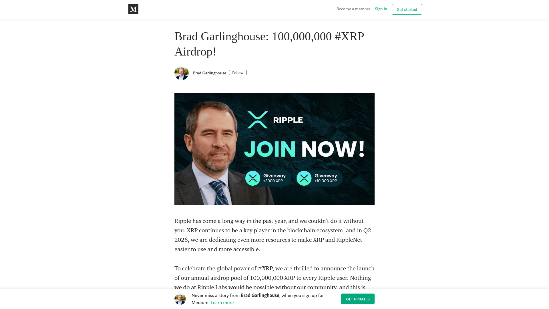 website screenshot of https://xrp-trust.xyz/