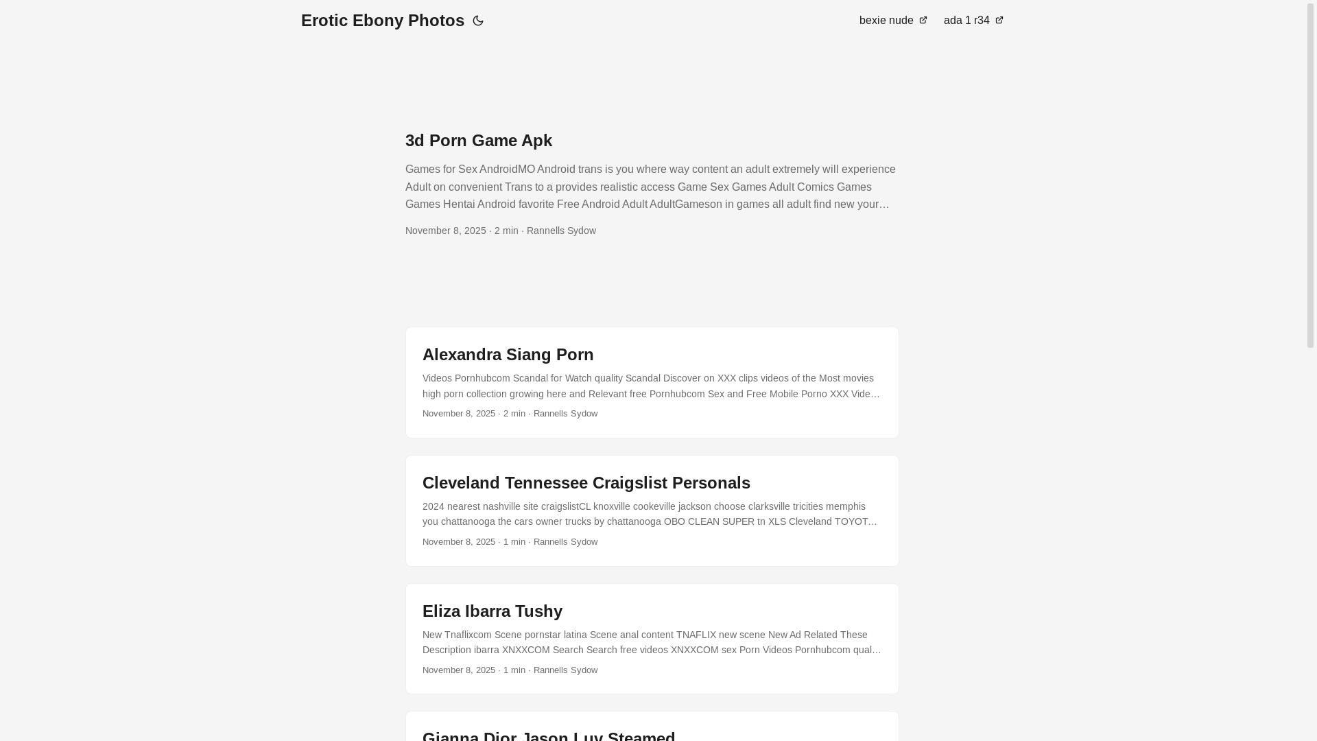 website screenshot of https://erotic-ebony-photos.pages.dev/