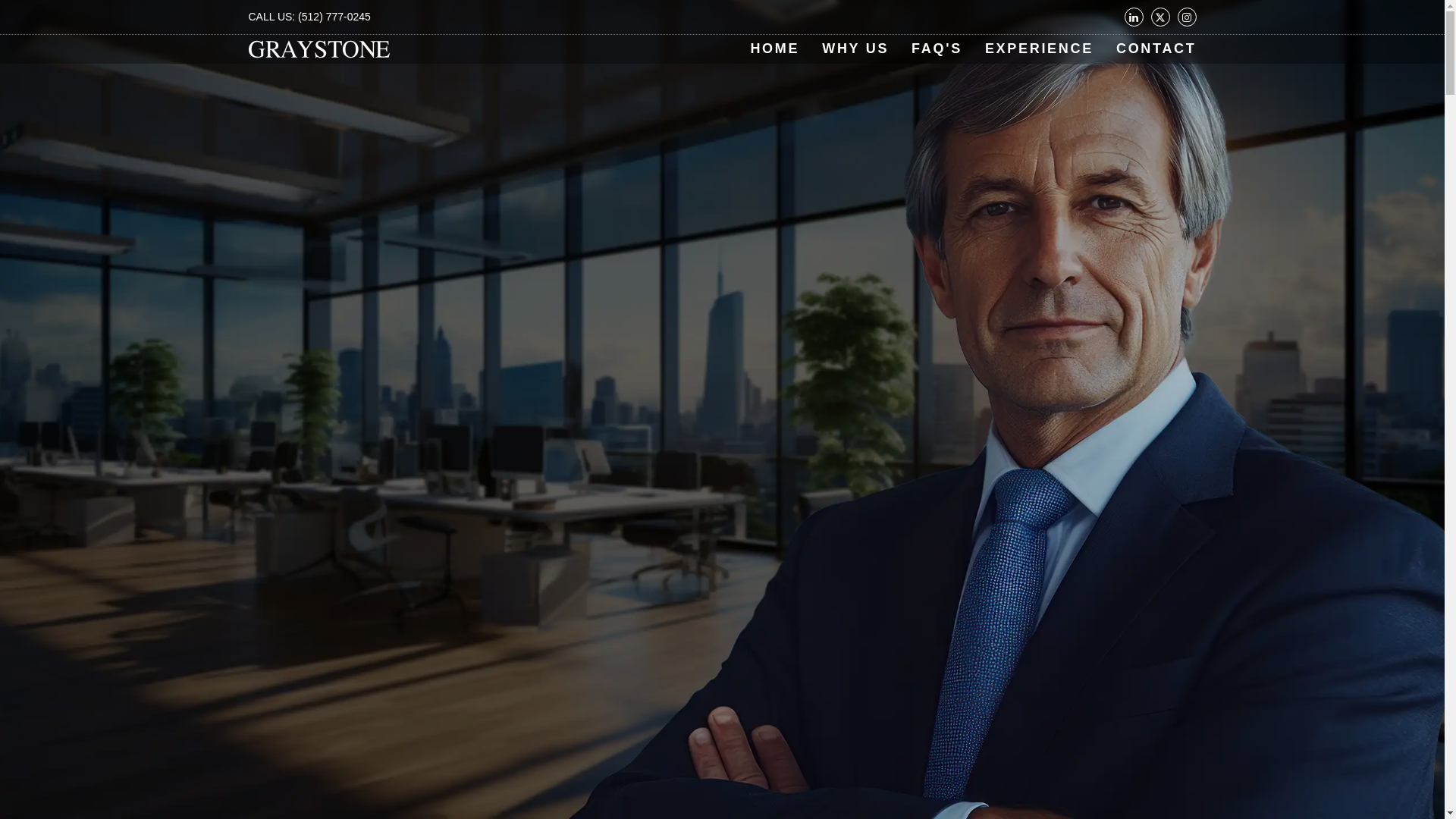 website screenshot of https://graystone-corporate.com/