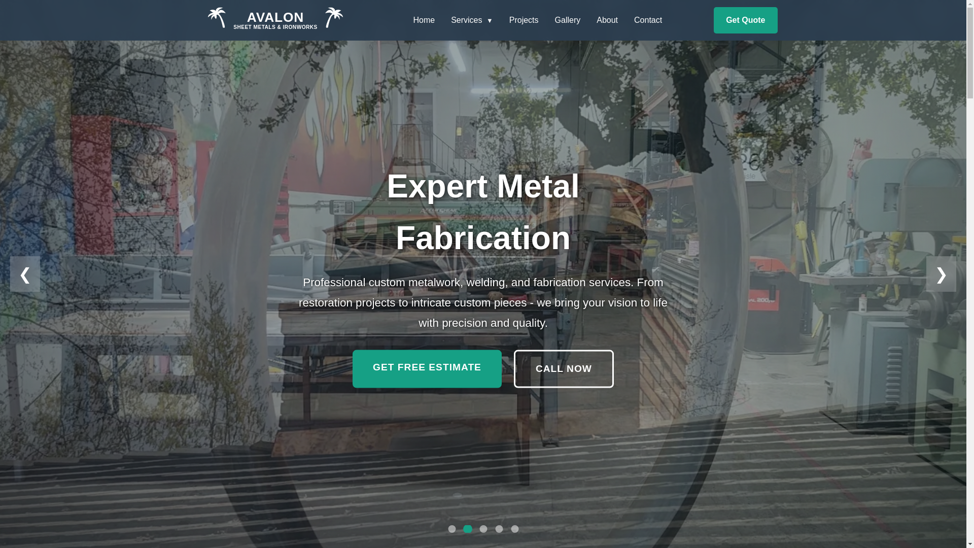 website screenshot of https://avalonsite.pages.dev/