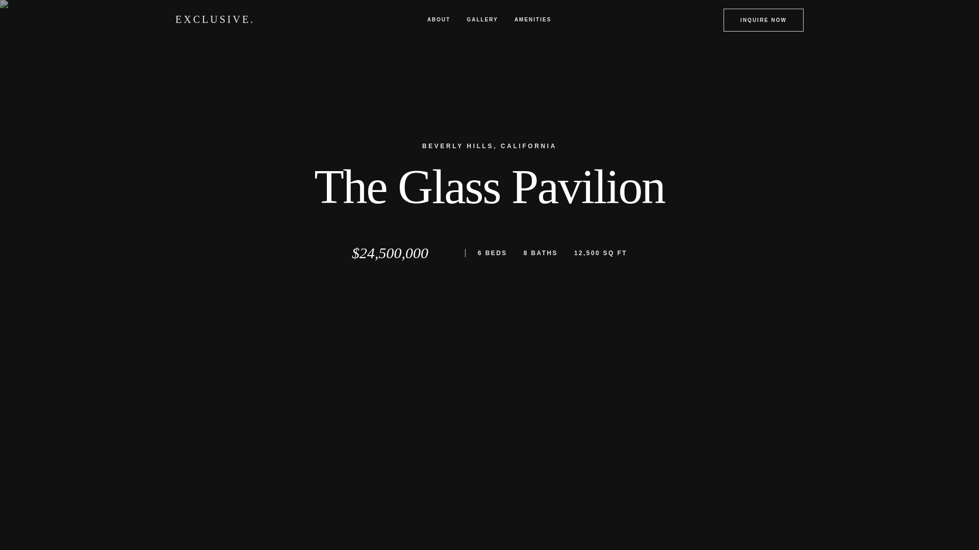 website screenshot of https://template-single-luxury.pages.dev/