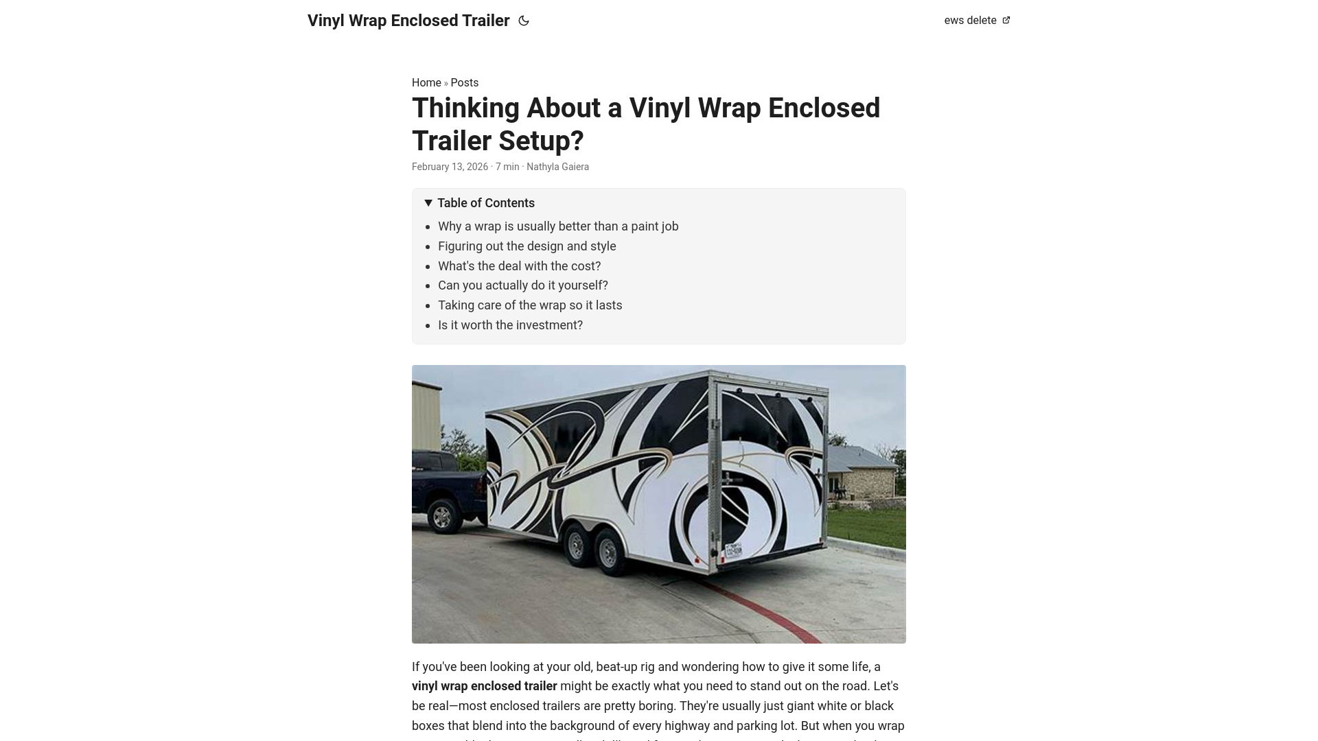 website screenshot of https://vinyl-wrap-enclosed-trailer.pages.dev/