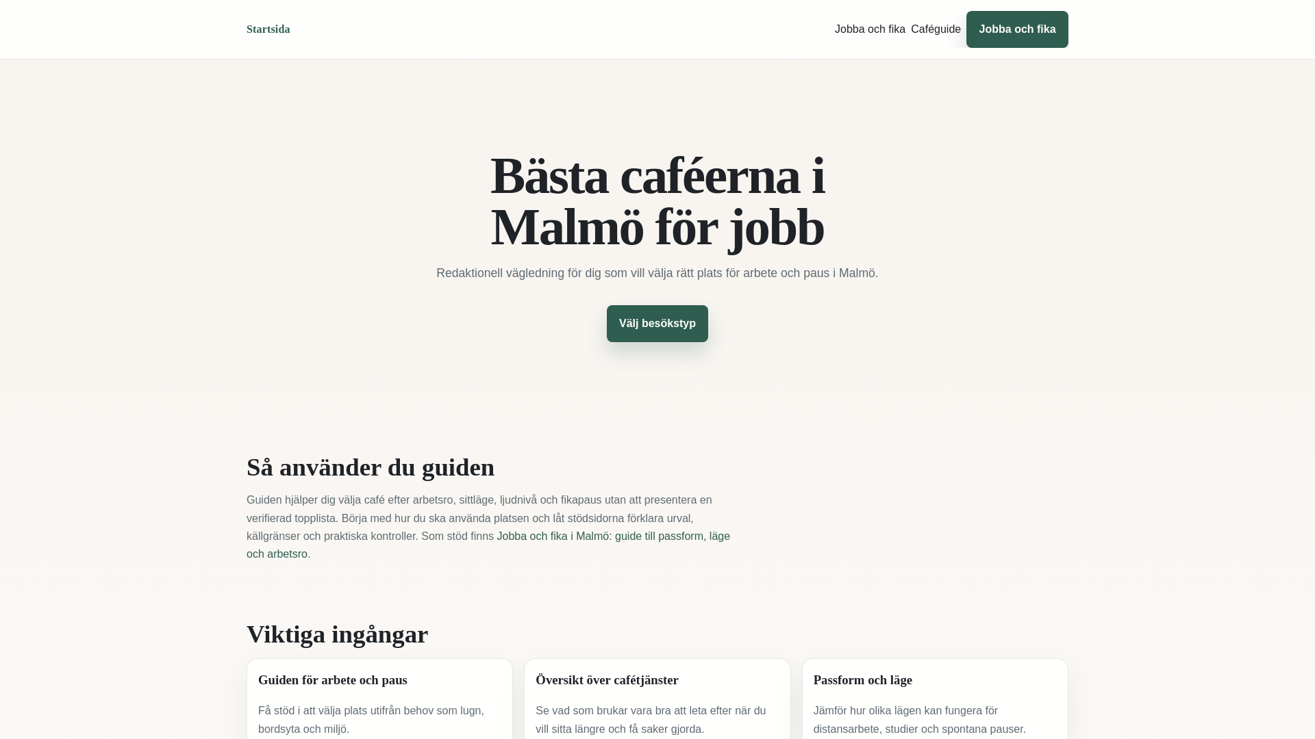 website screenshot of https://malm-caf-karta.pages.dev/