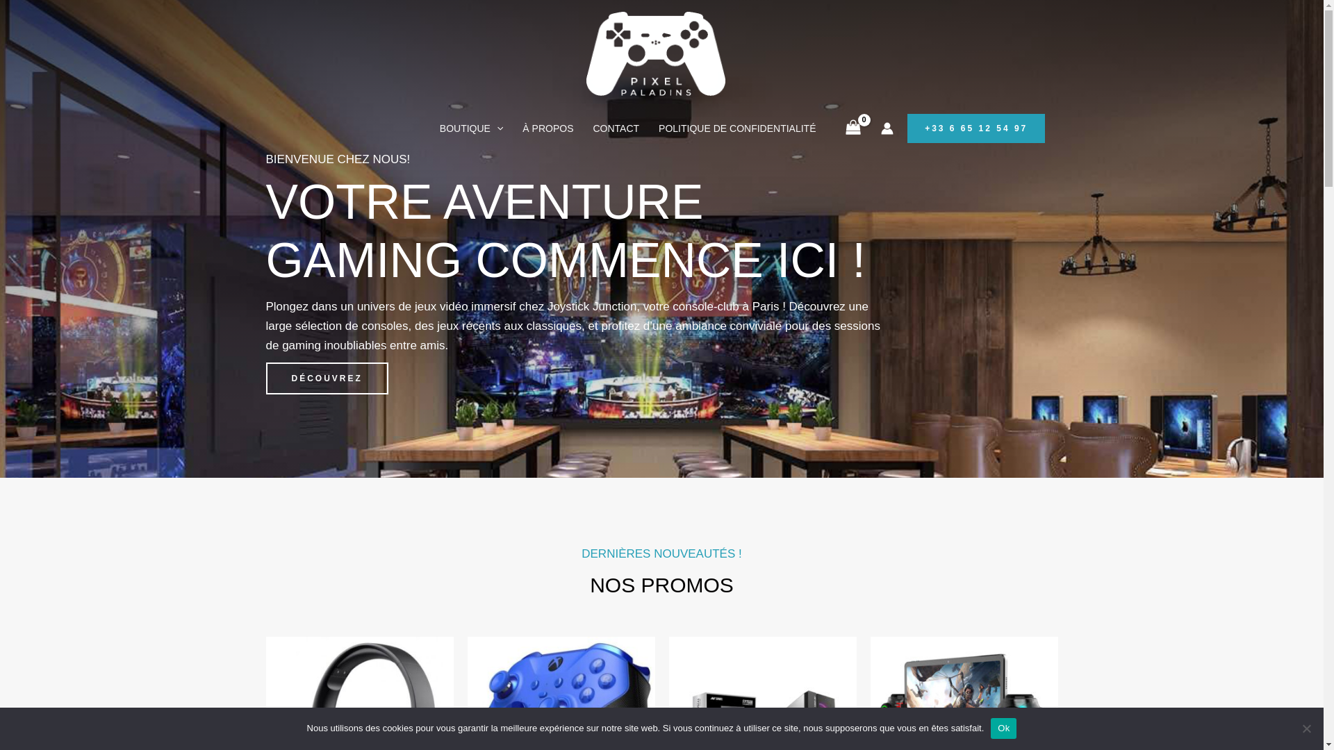 website screenshot of https://joystickunction.site/
