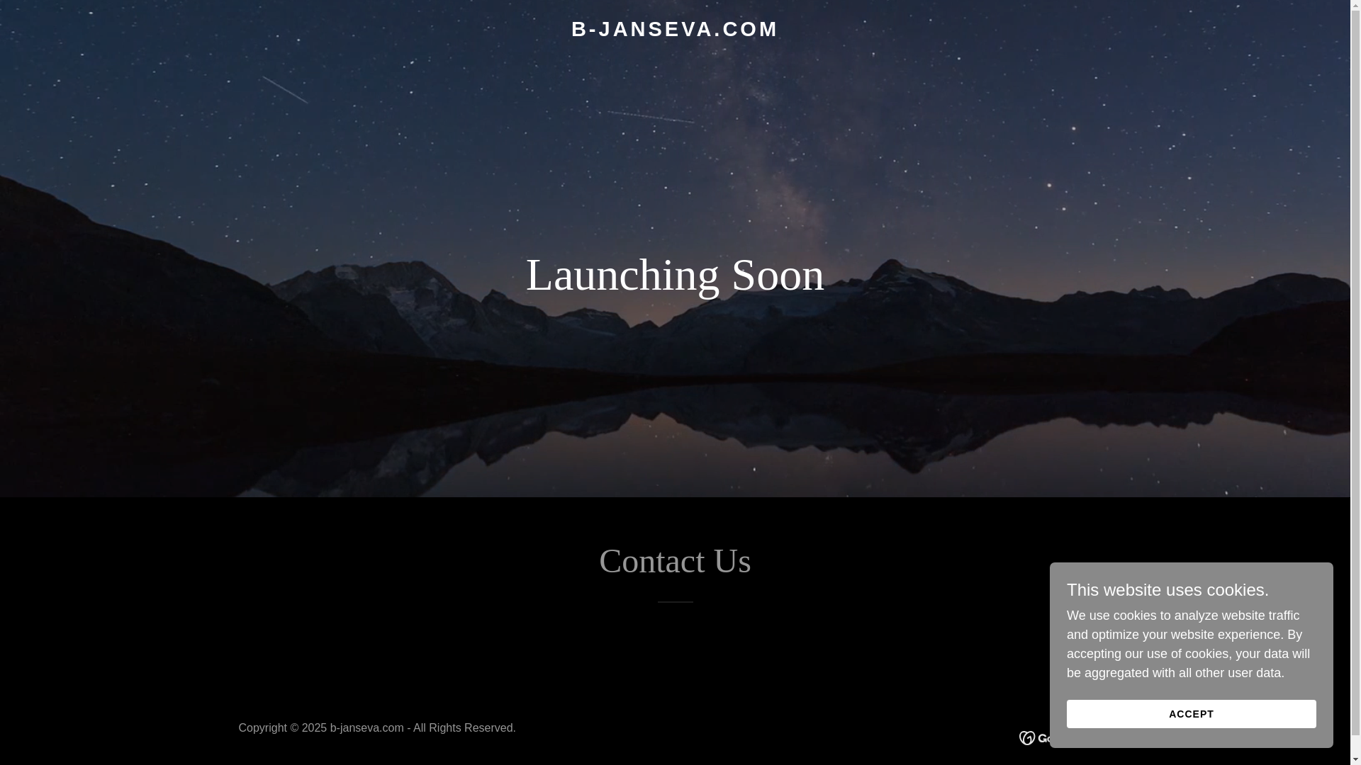 website screenshot of https://b-janseva.com/