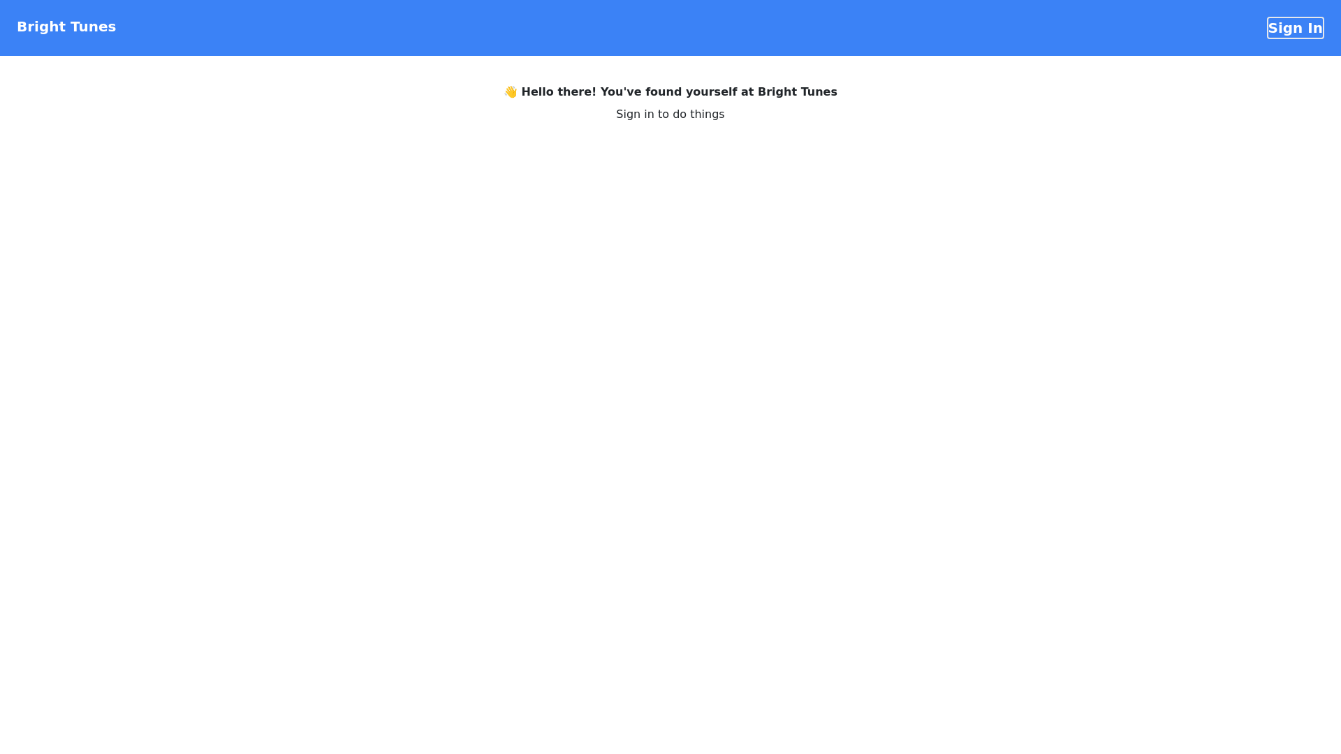website screenshot of https://brighttunes.pages.dev/