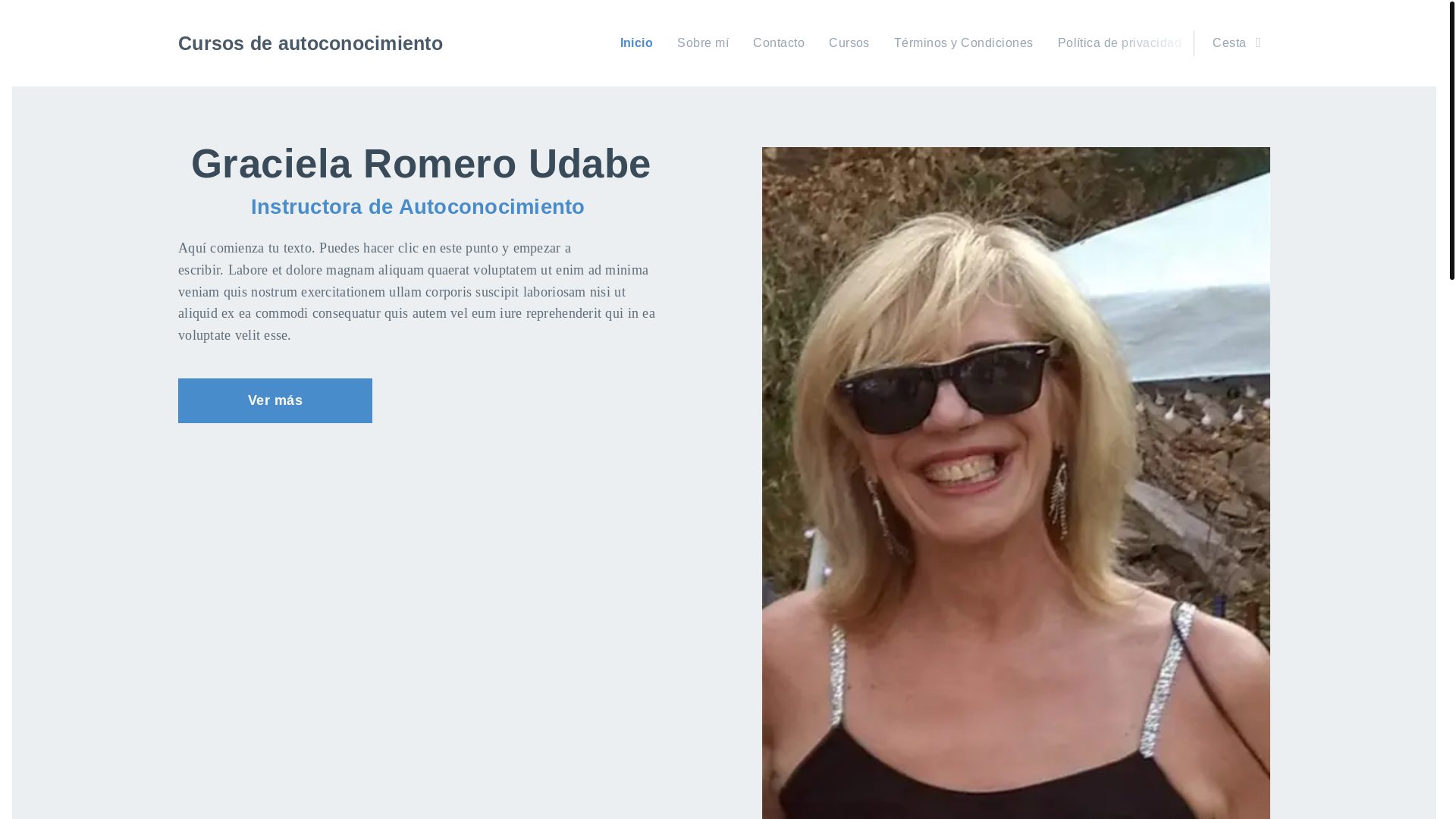 website screenshot of https://graciela-romero-udabe.es/