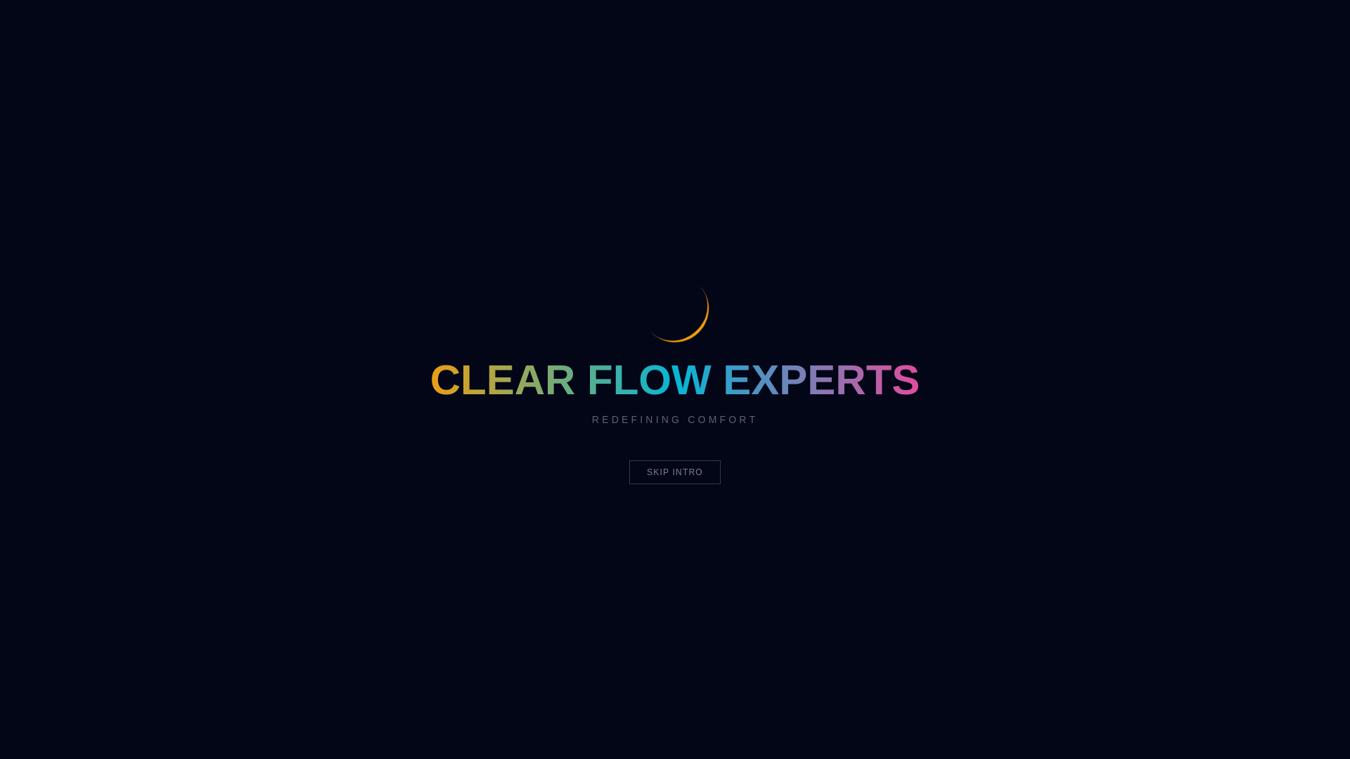 website screenshot of https://clearflowexperts.com/