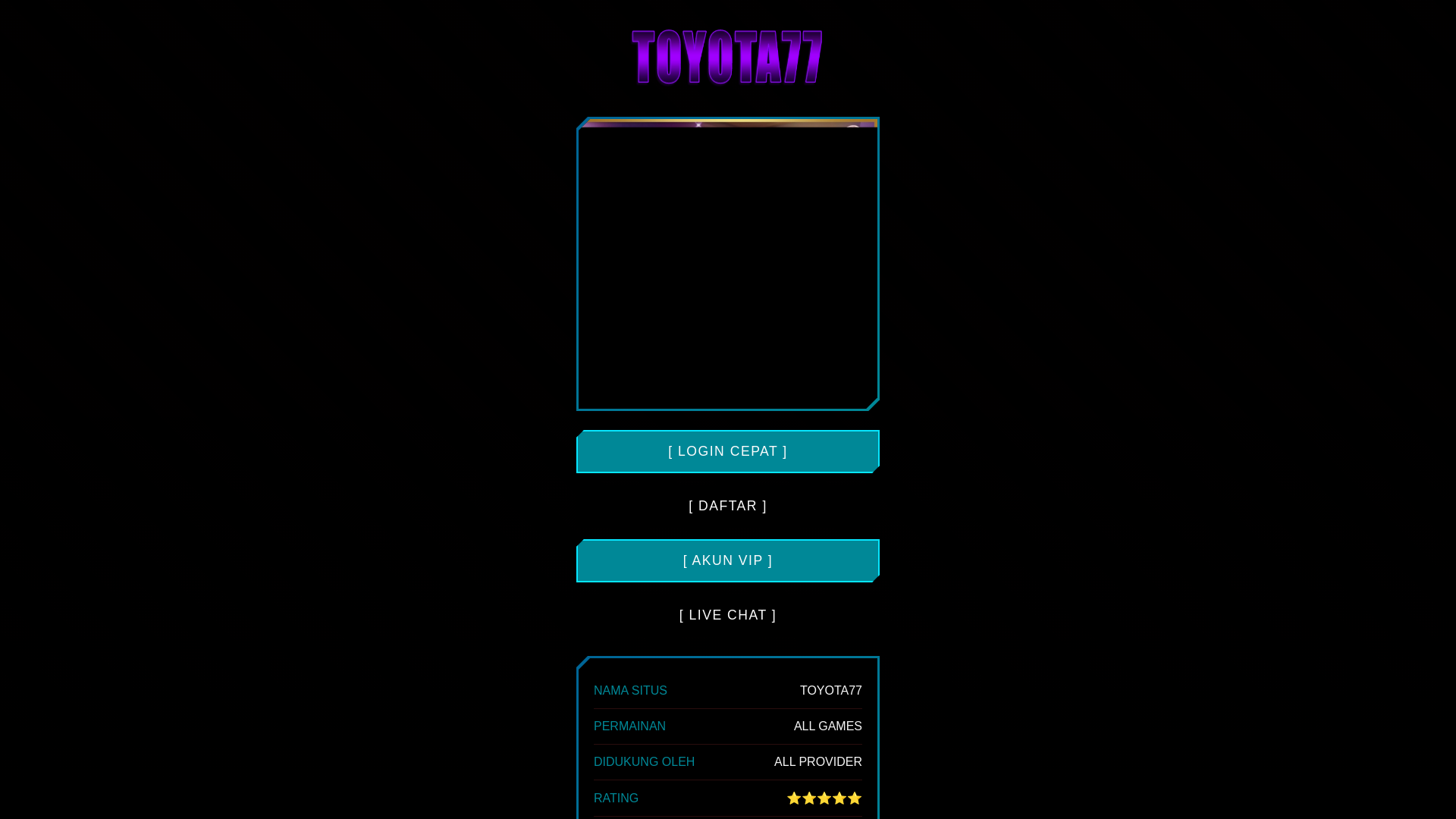 website screenshot of https://toyota77slotcom.pages.dev/