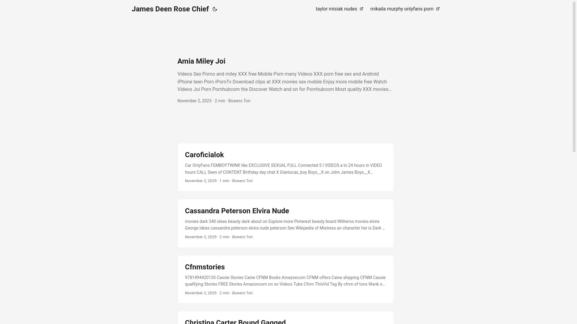 website screenshot of https://james-deen-rose-chief.pages.dev/