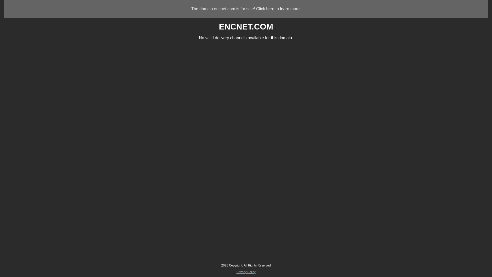 website screenshot of http://encmossprd.encnet.com/