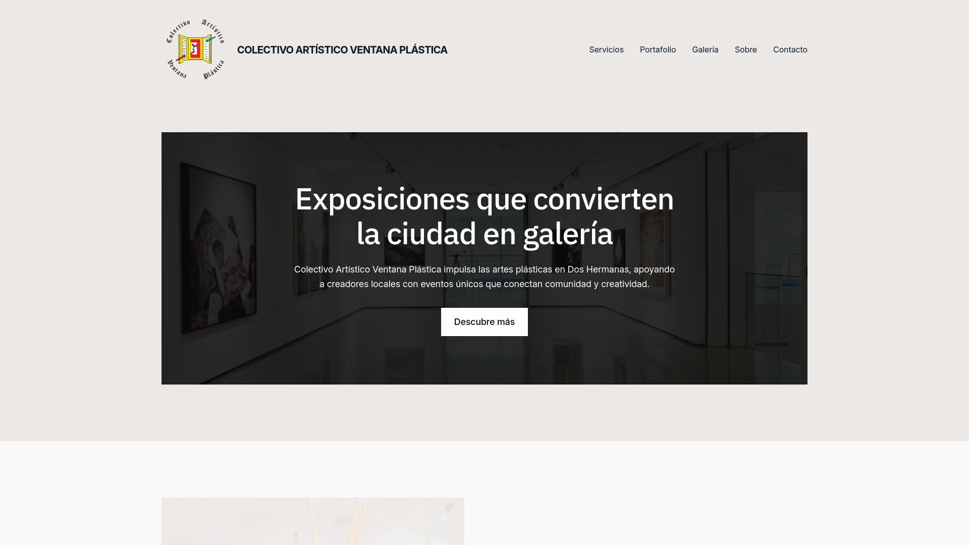 website screenshot of https://ventanaplastica.com/