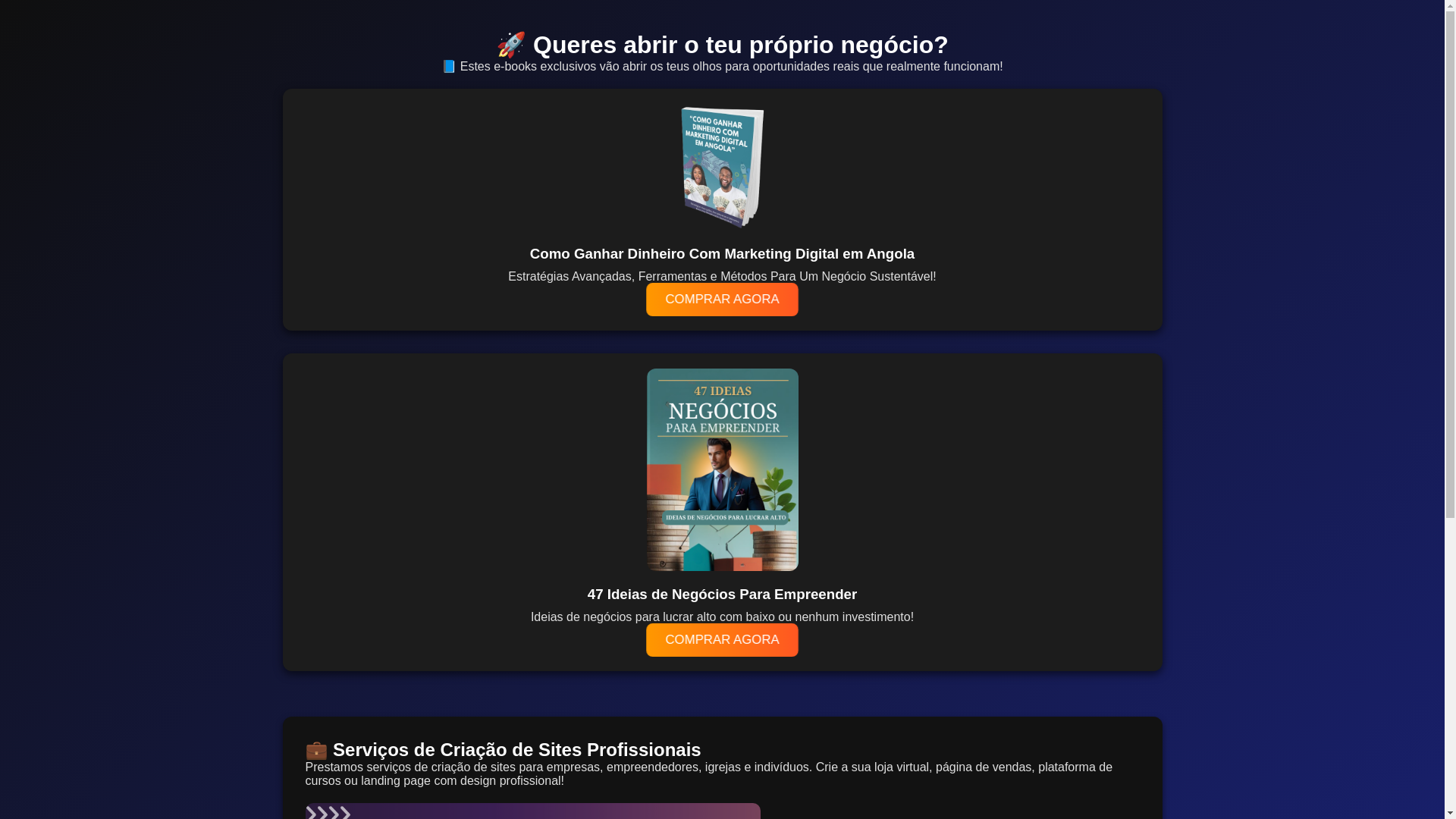 website screenshot of https://ebooksnegocioslucrativos.pages.dev/