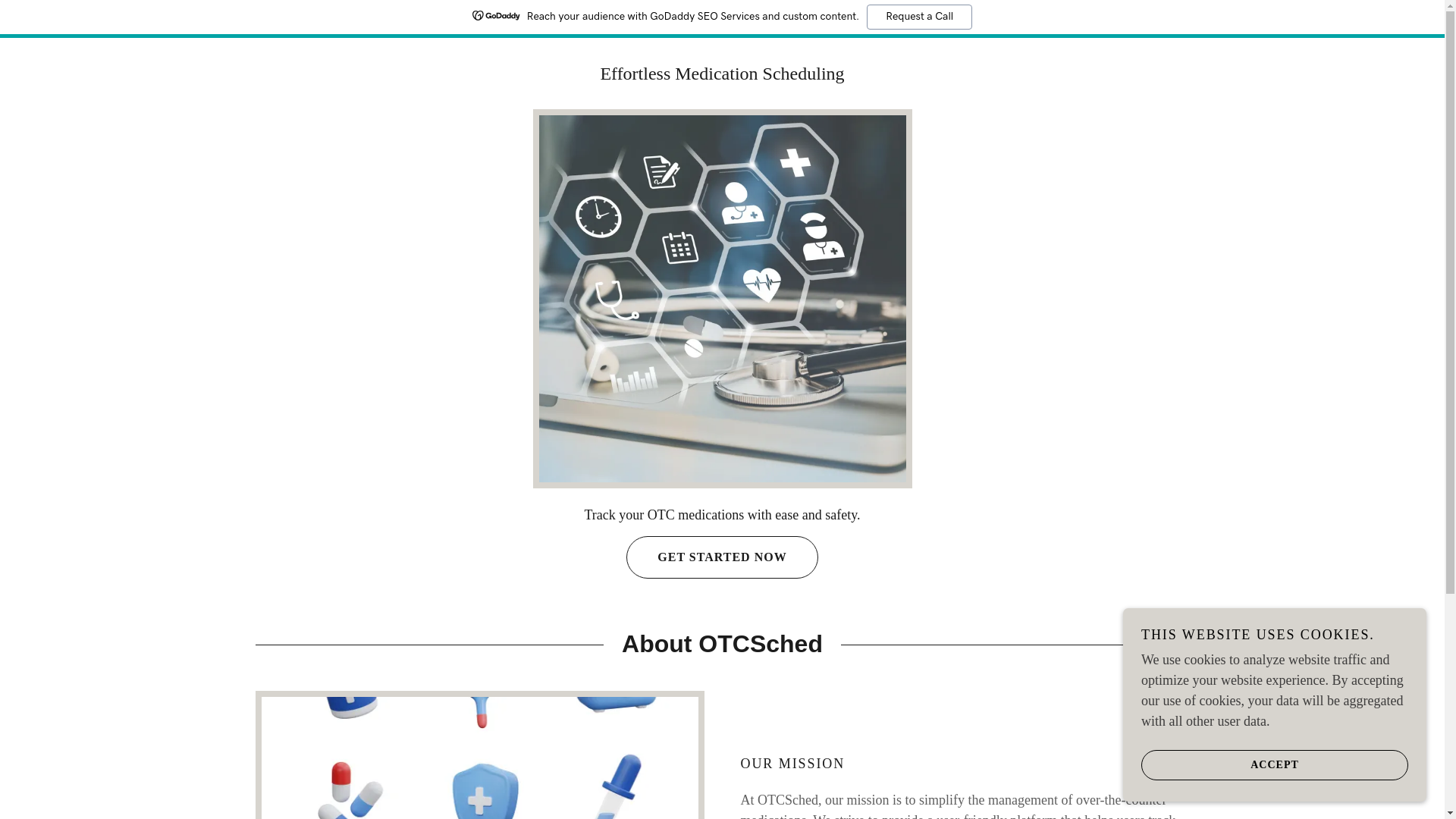 website screenshot of https://otcsched.co/
