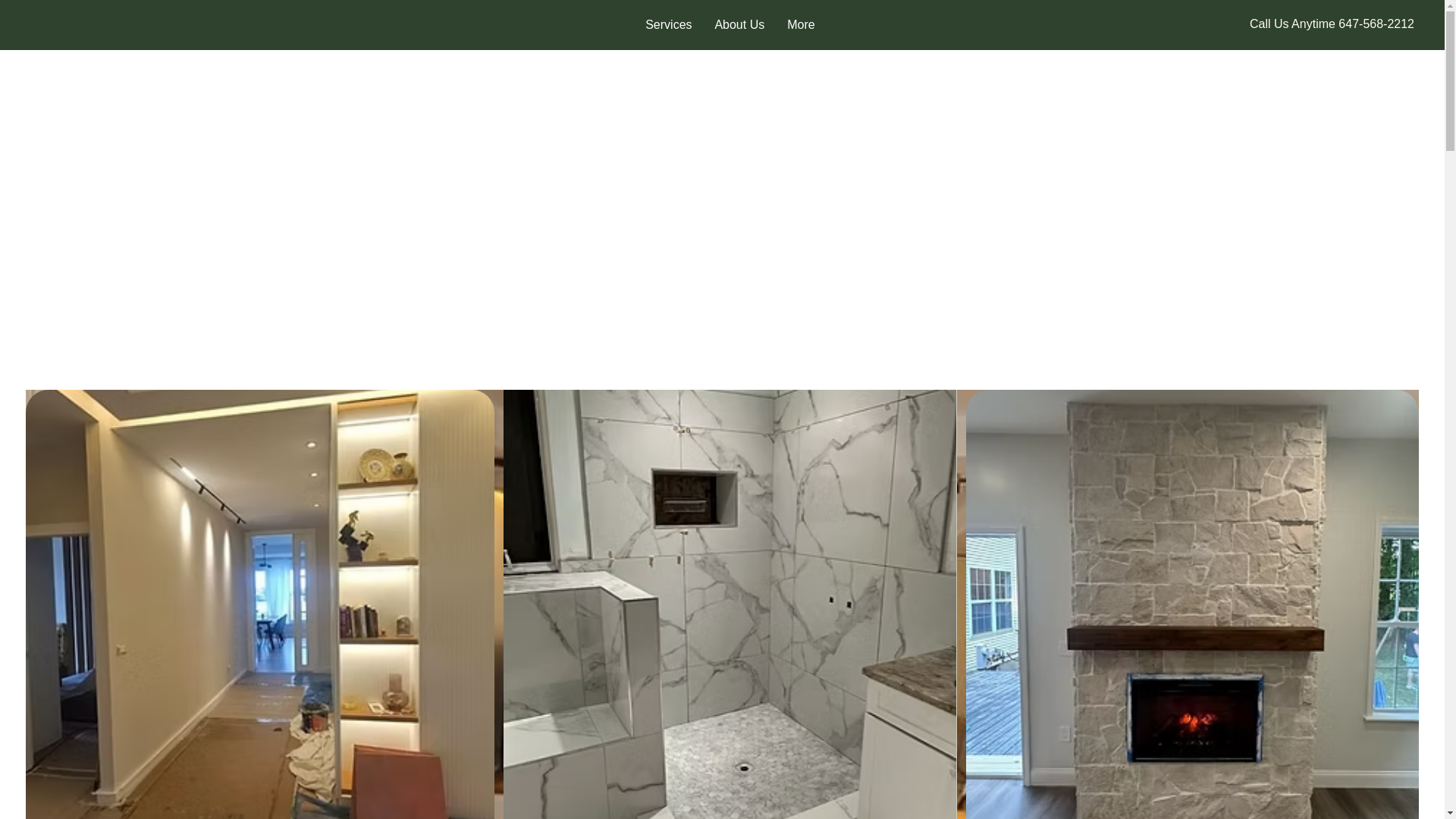 website screenshot of https://kamericonstruction.com/