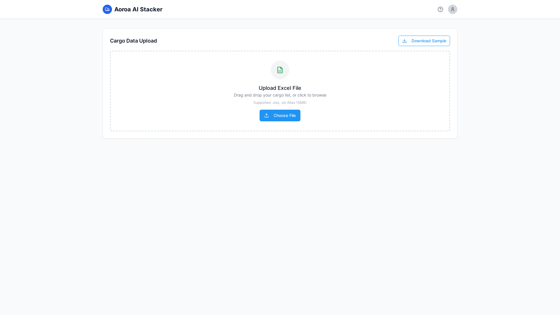 website screenshot of https://ailoadingagent.com/