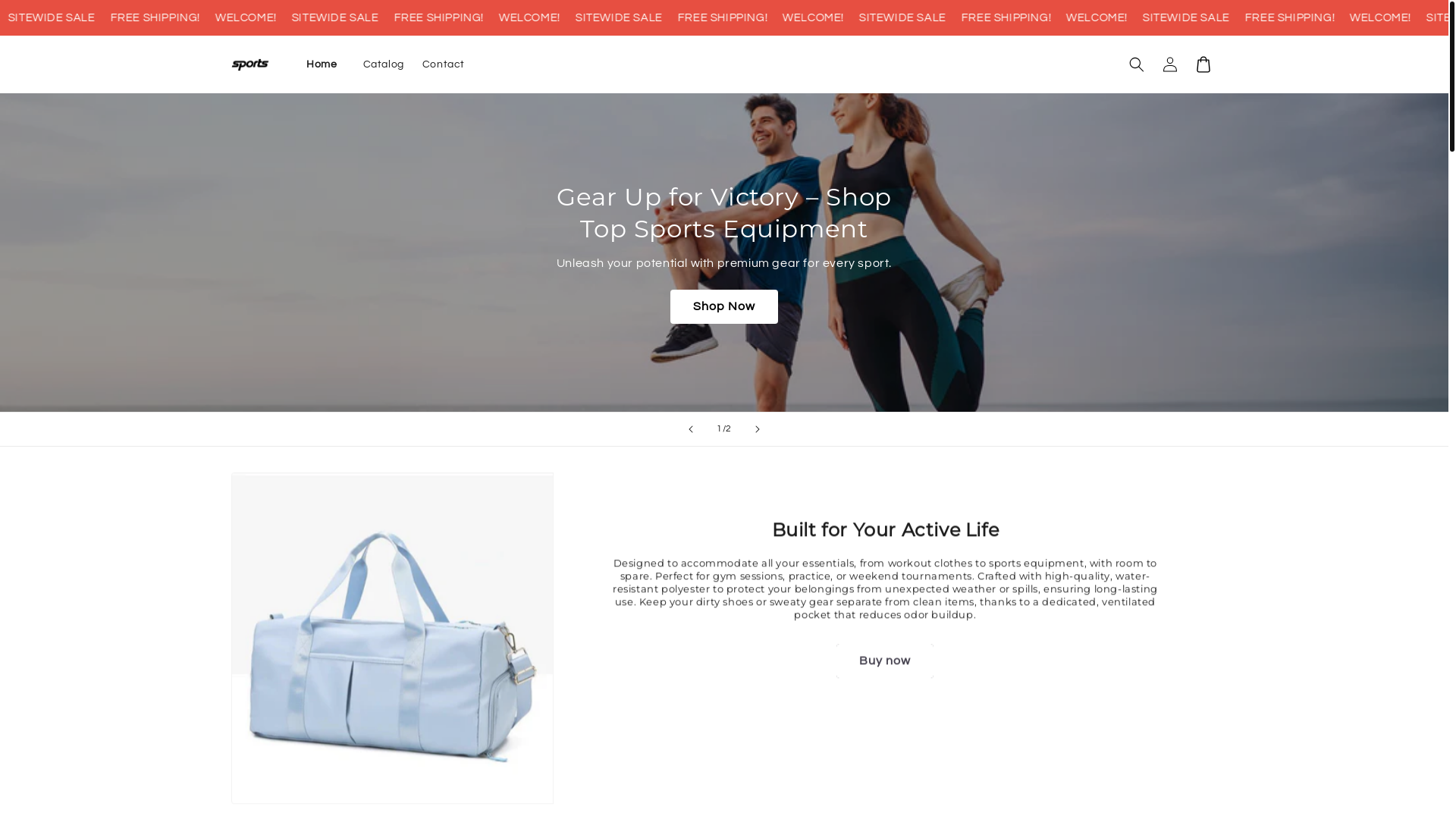 website screenshot of https://topdynamicfit.store/