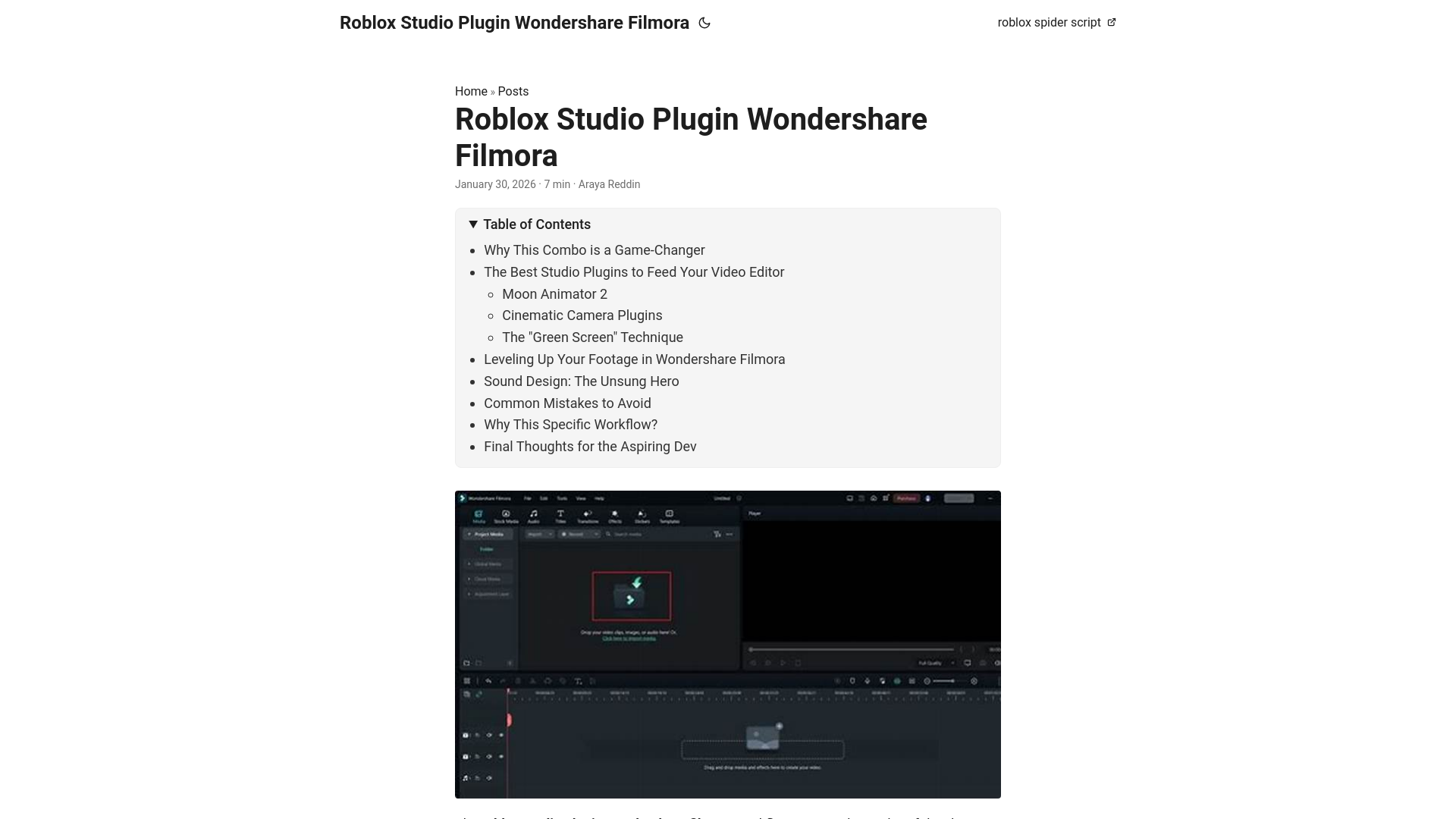 website screenshot of https://robloxstudiopluginwondersharefilmora.pages.dev/