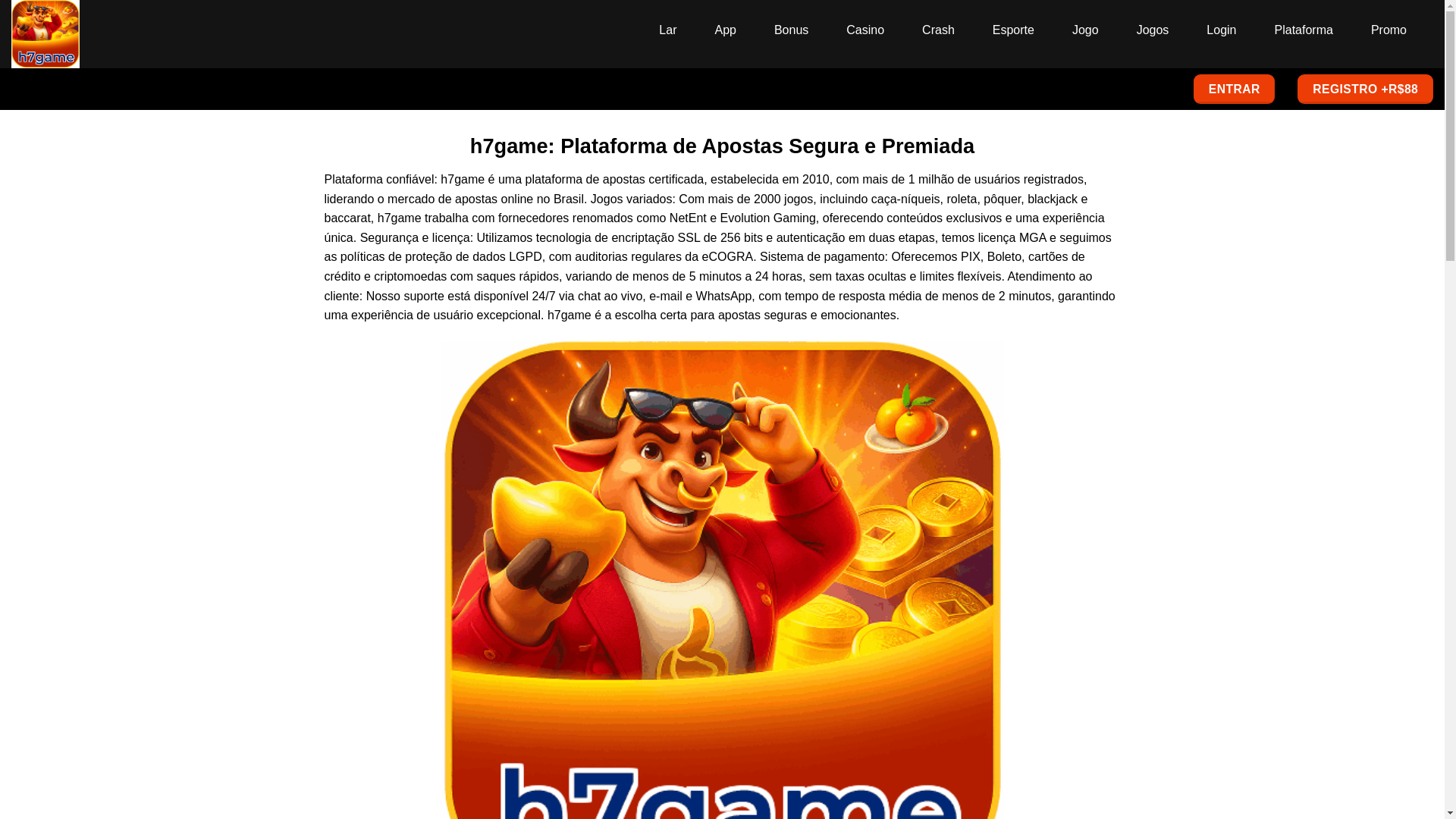 website screenshot of https://h7gameaq.com/