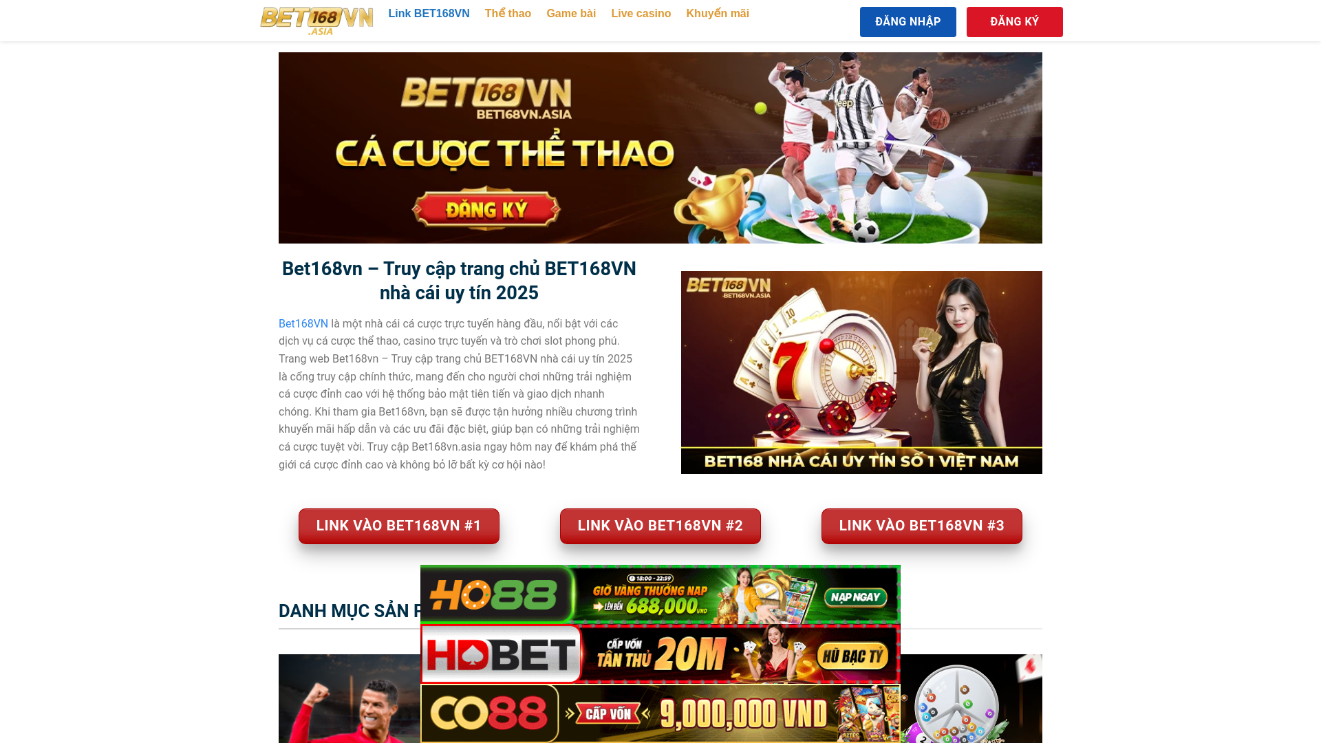 website screenshot of https://bet168vn-c1-t1-spunk-uk-com.pages.dev/