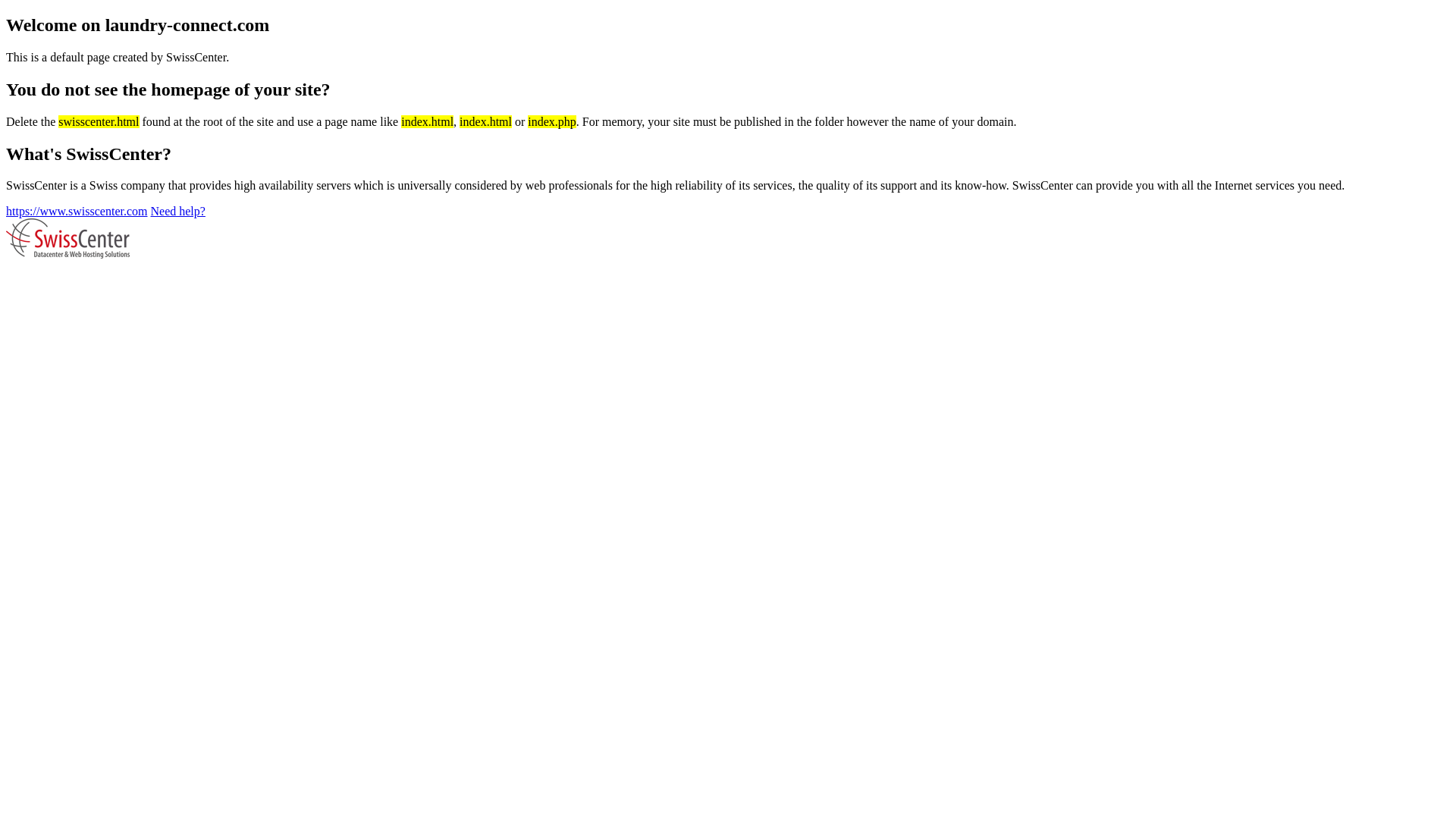 website screenshot of https://laundry-connect.com/