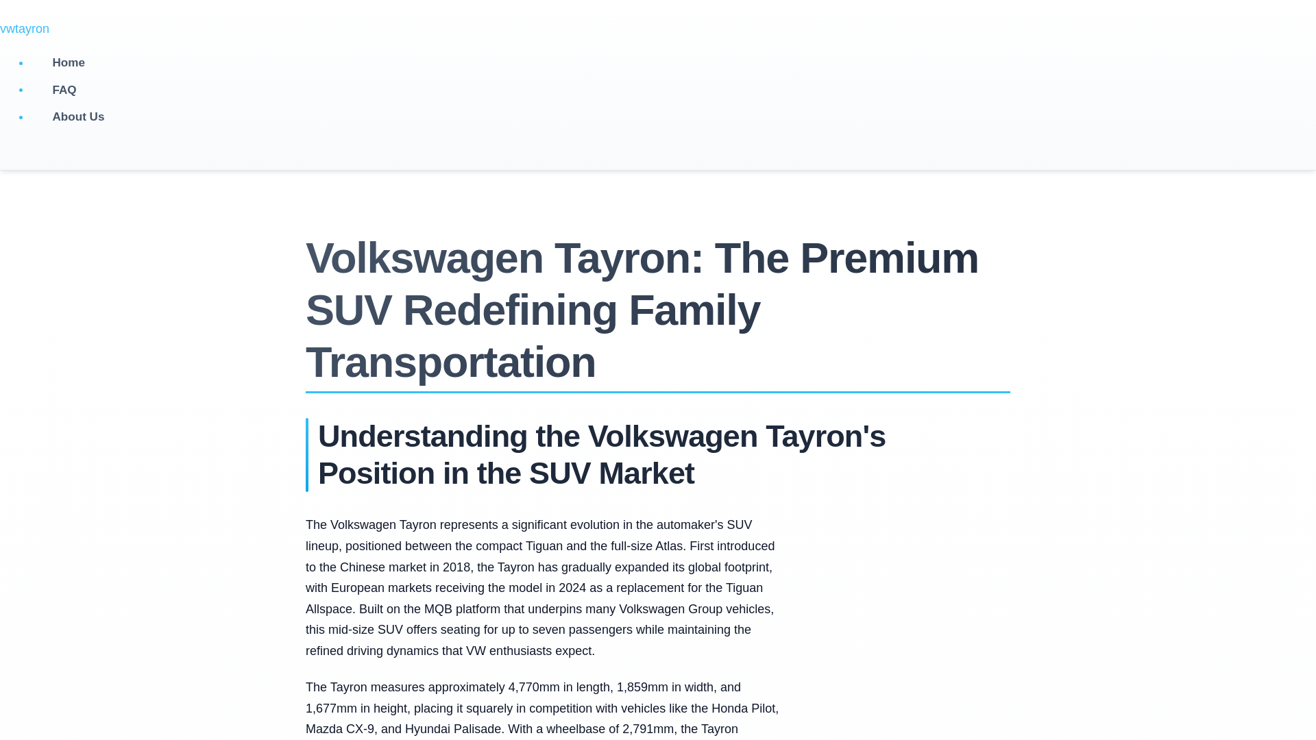 website screenshot of https://vwtayron-xyz.pages.dev/
