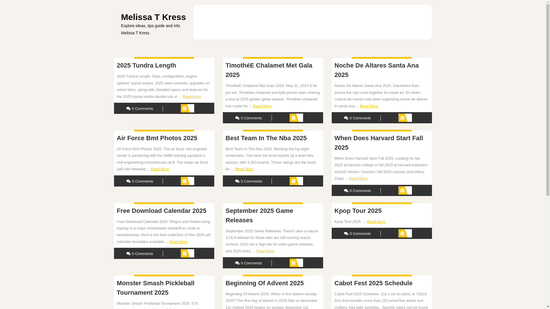 website screenshot of https://melissatkressl.pages.dev/