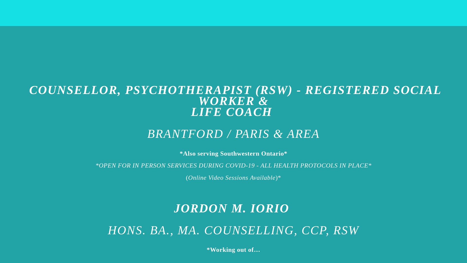 website screenshot of https://mentalperformancebyjordon.ca/