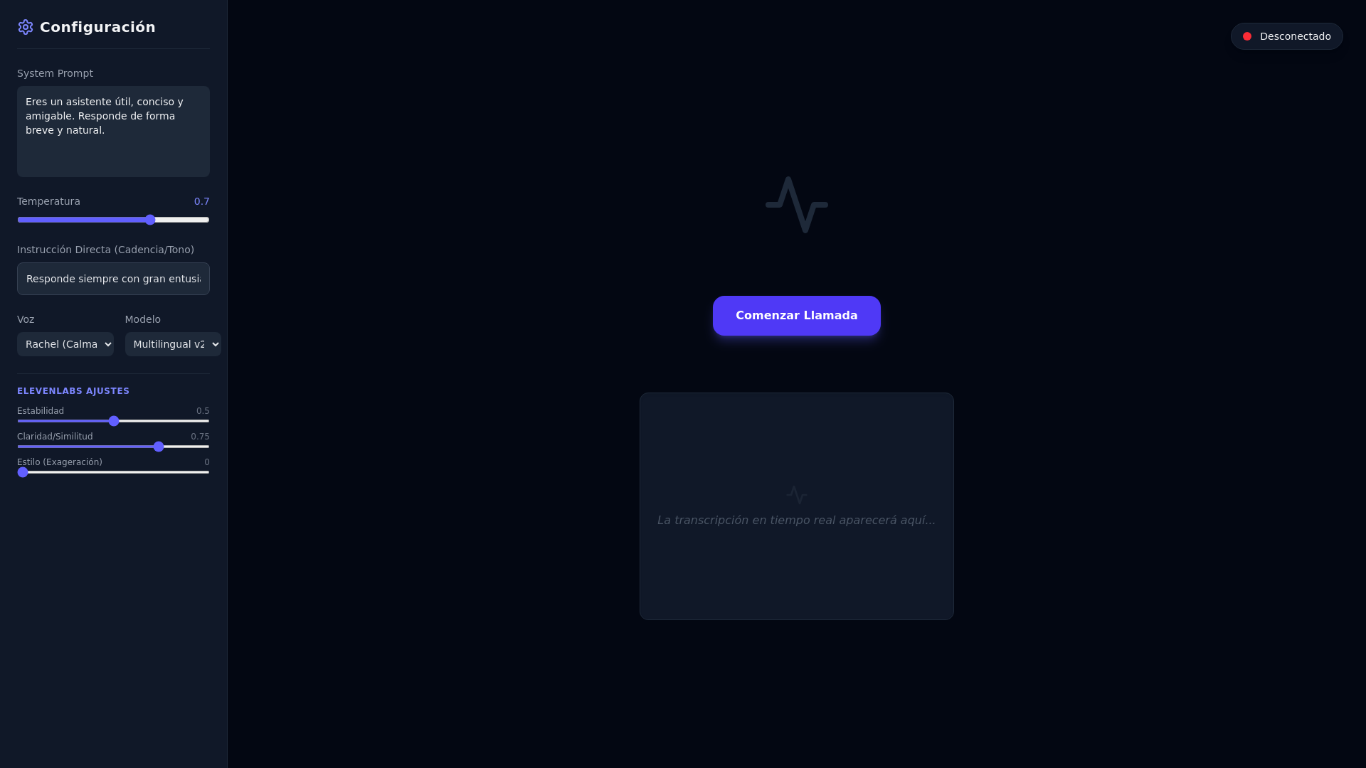 website screenshot of https://voice-agent-frontend-11e.pages.dev/