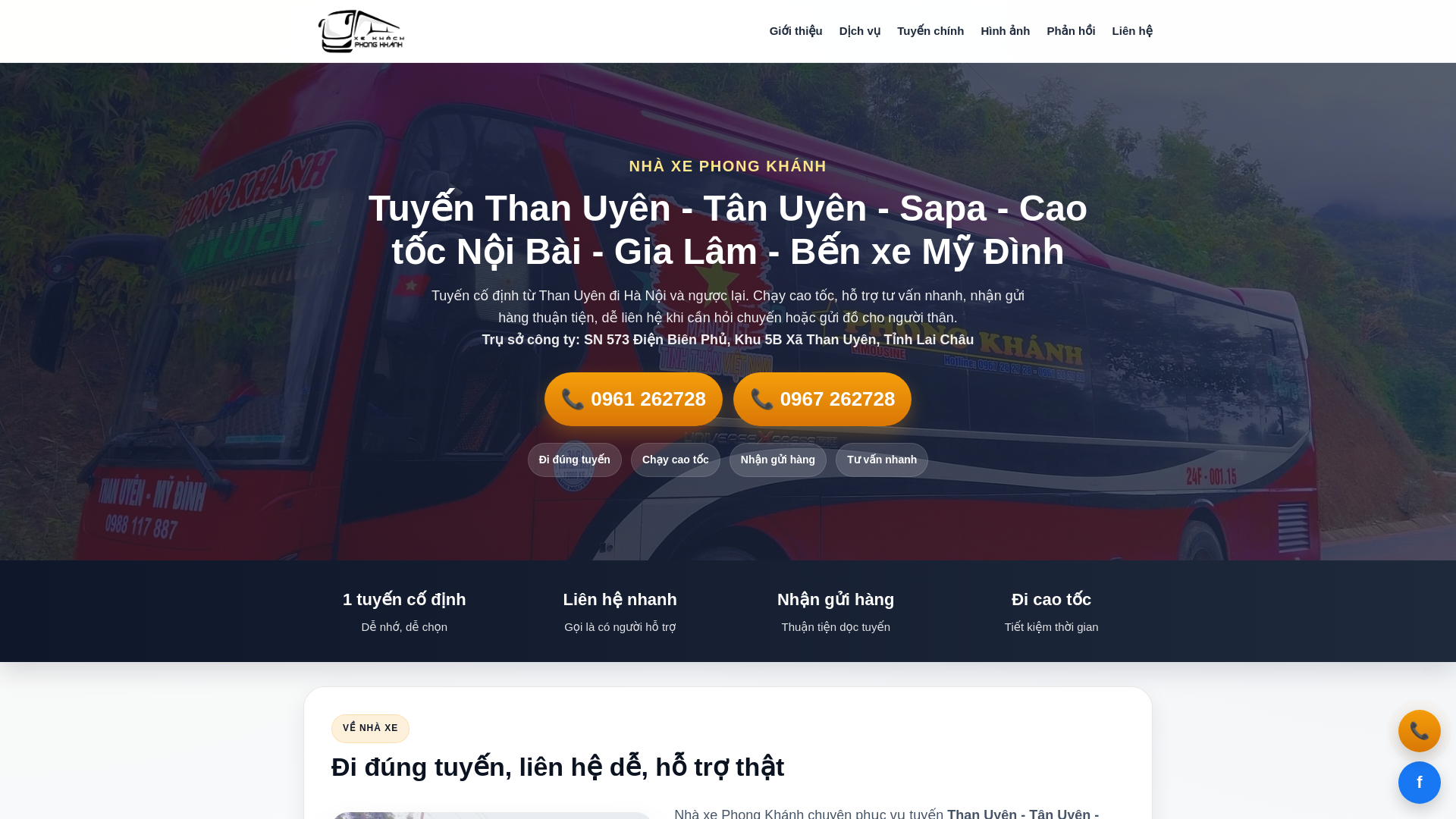 website screenshot of https://vantaiphongkhanh.pages.dev/