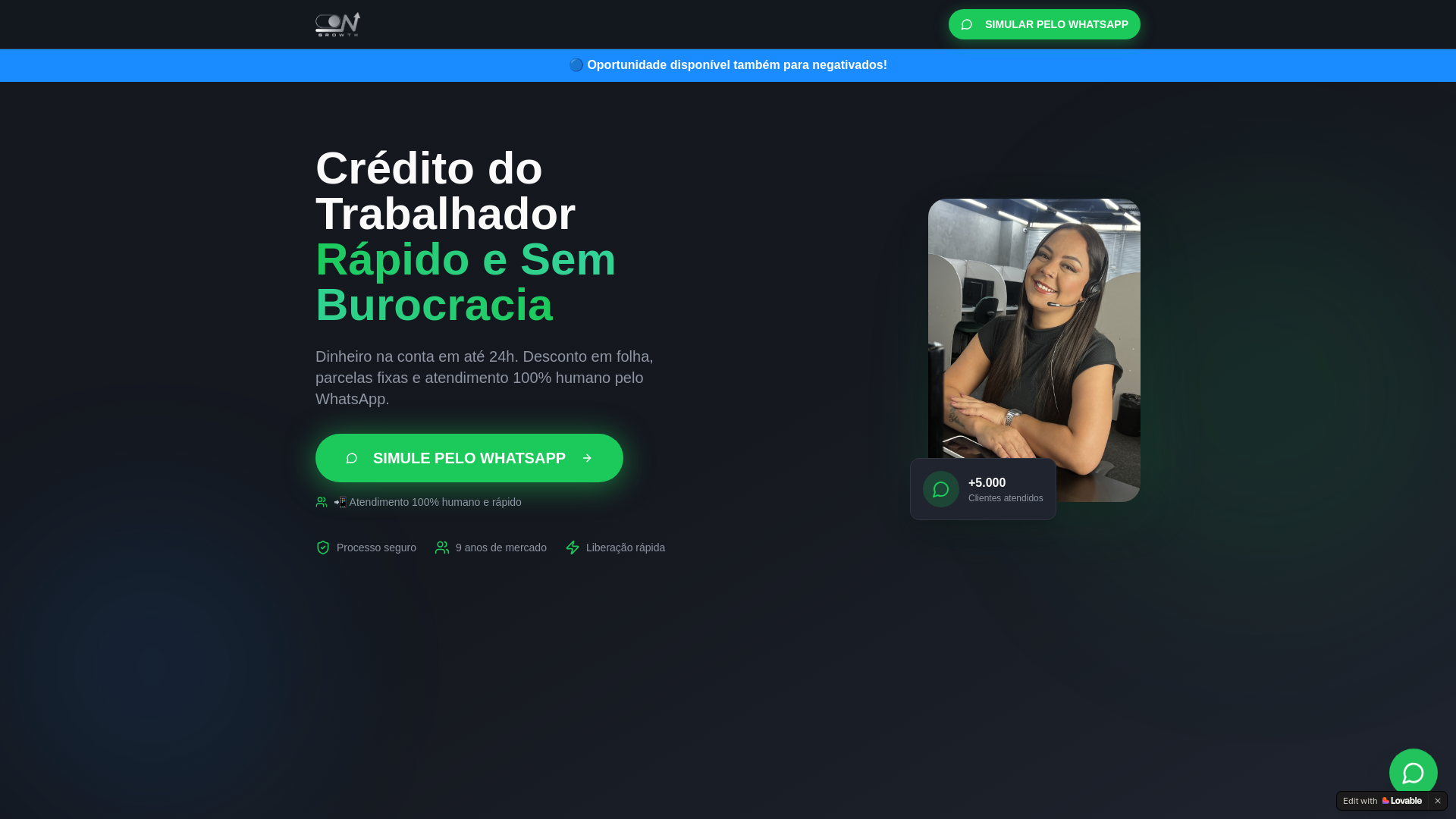 website screenshot of https://ecossistemaongrowth.com.br