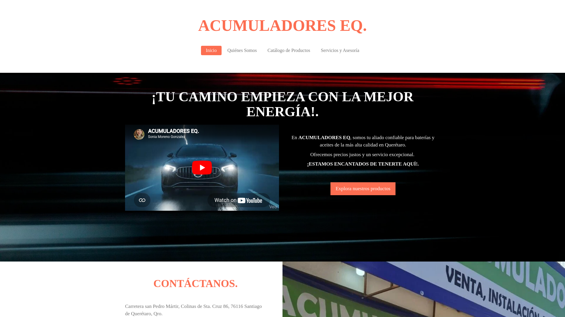 website screenshot of https://acumuladoreseq.com/