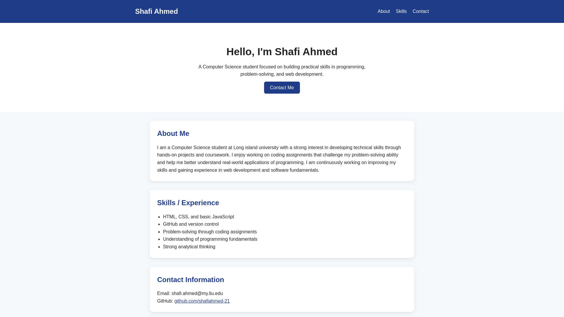 website screenshot of https://resume-landing-page-5m6.pages.dev/