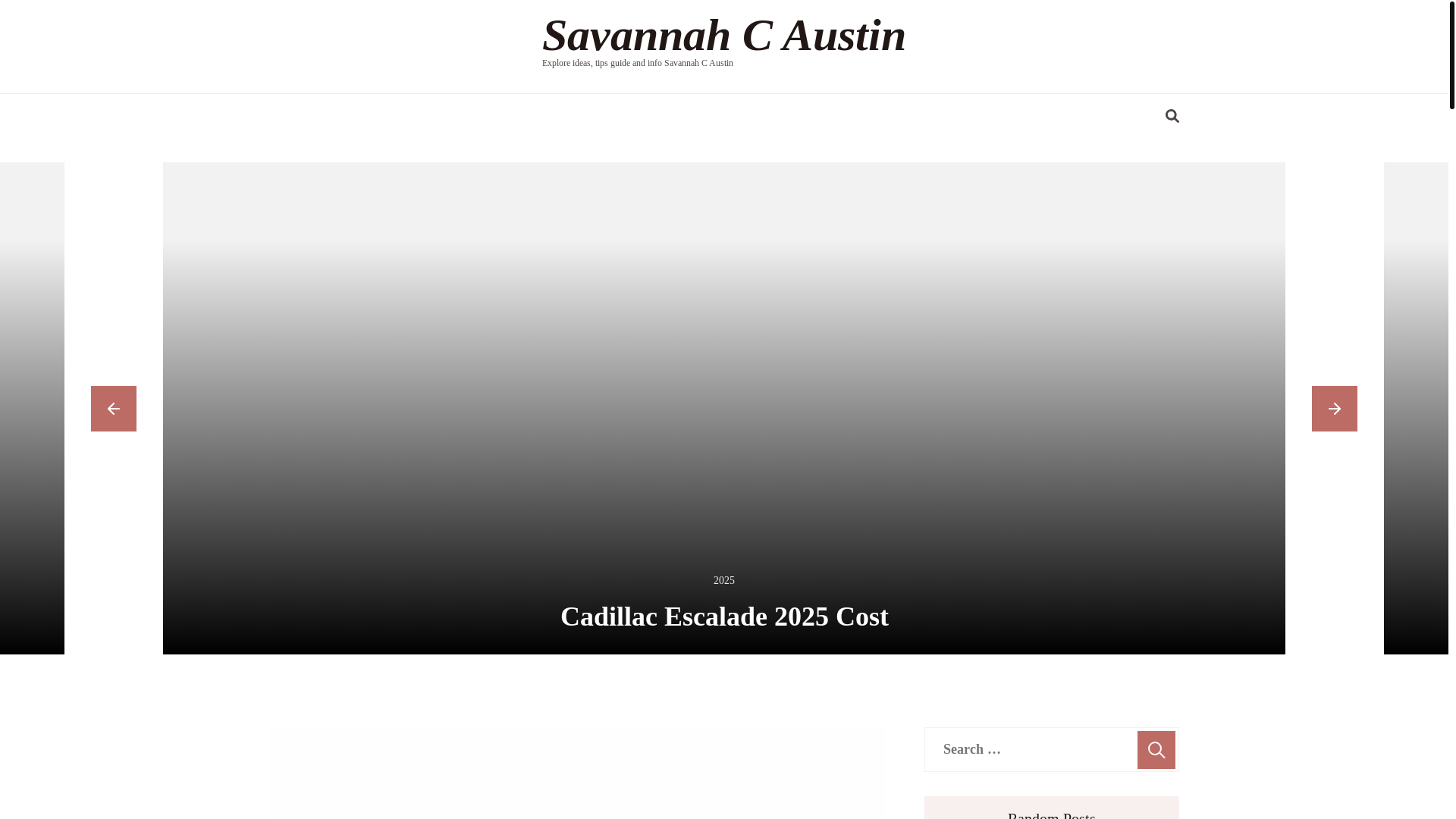 website screenshot of https://savannahcaustin.pages.dev/