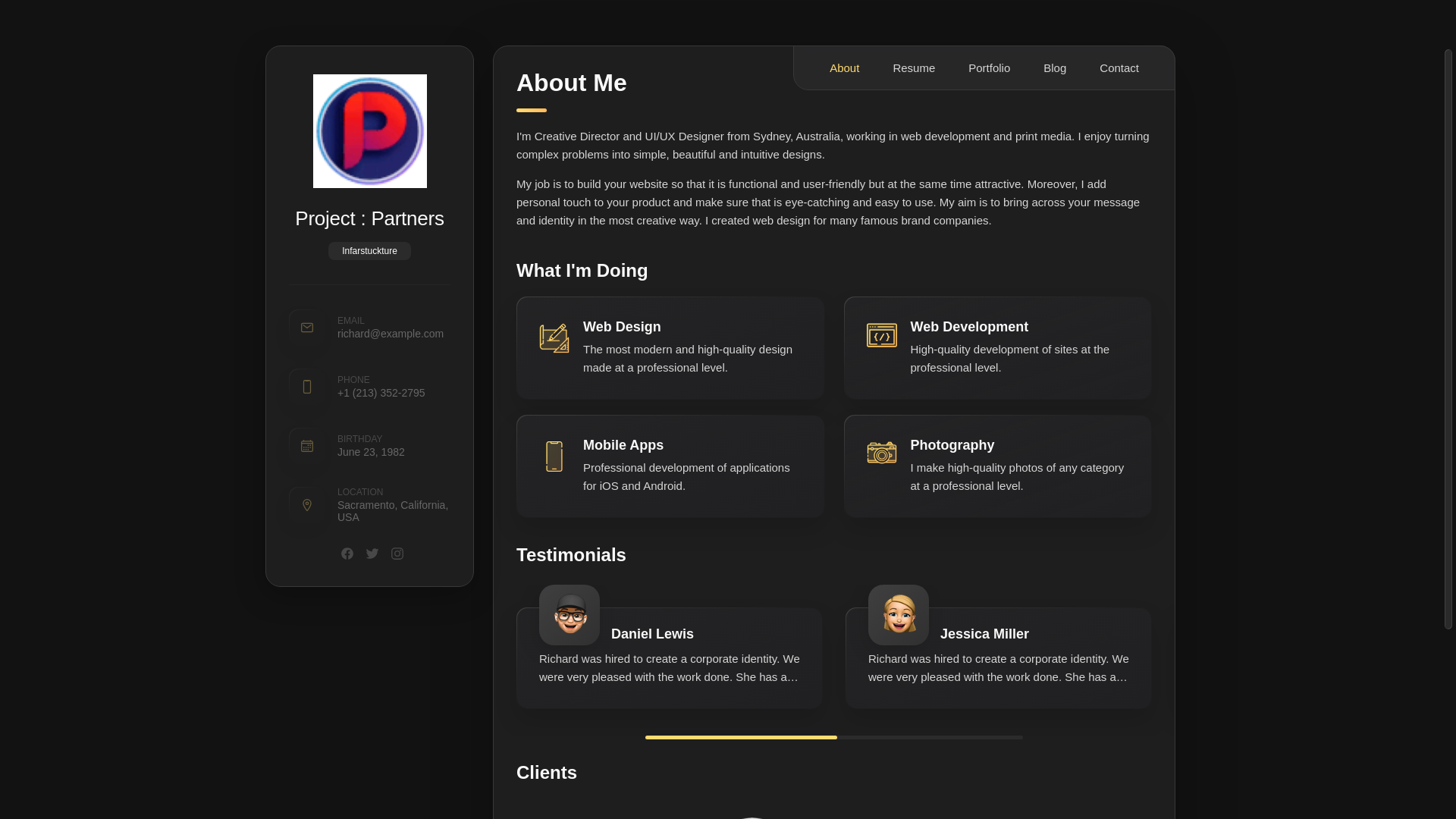 website screenshot of https://partners-info.pages.dev/
