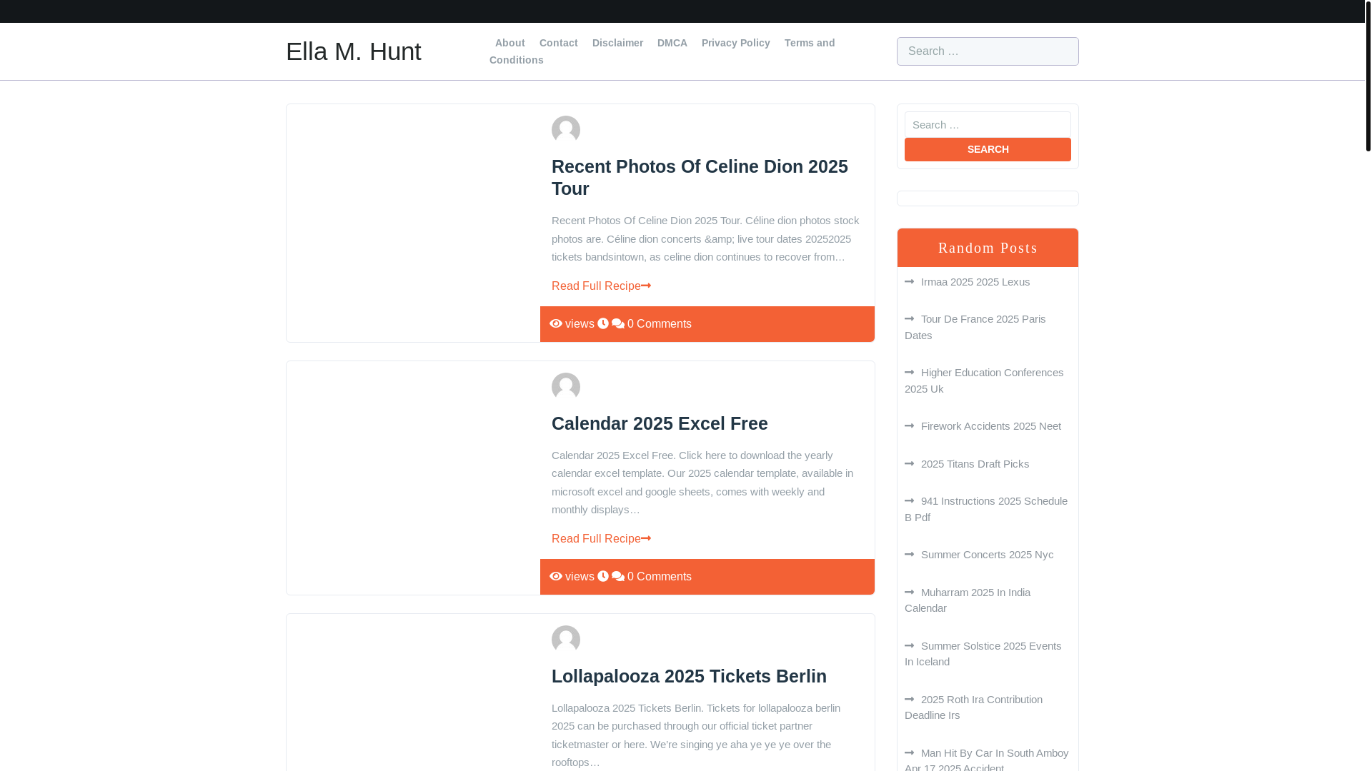 website screenshot of https://ellamhunt.pages.dev/