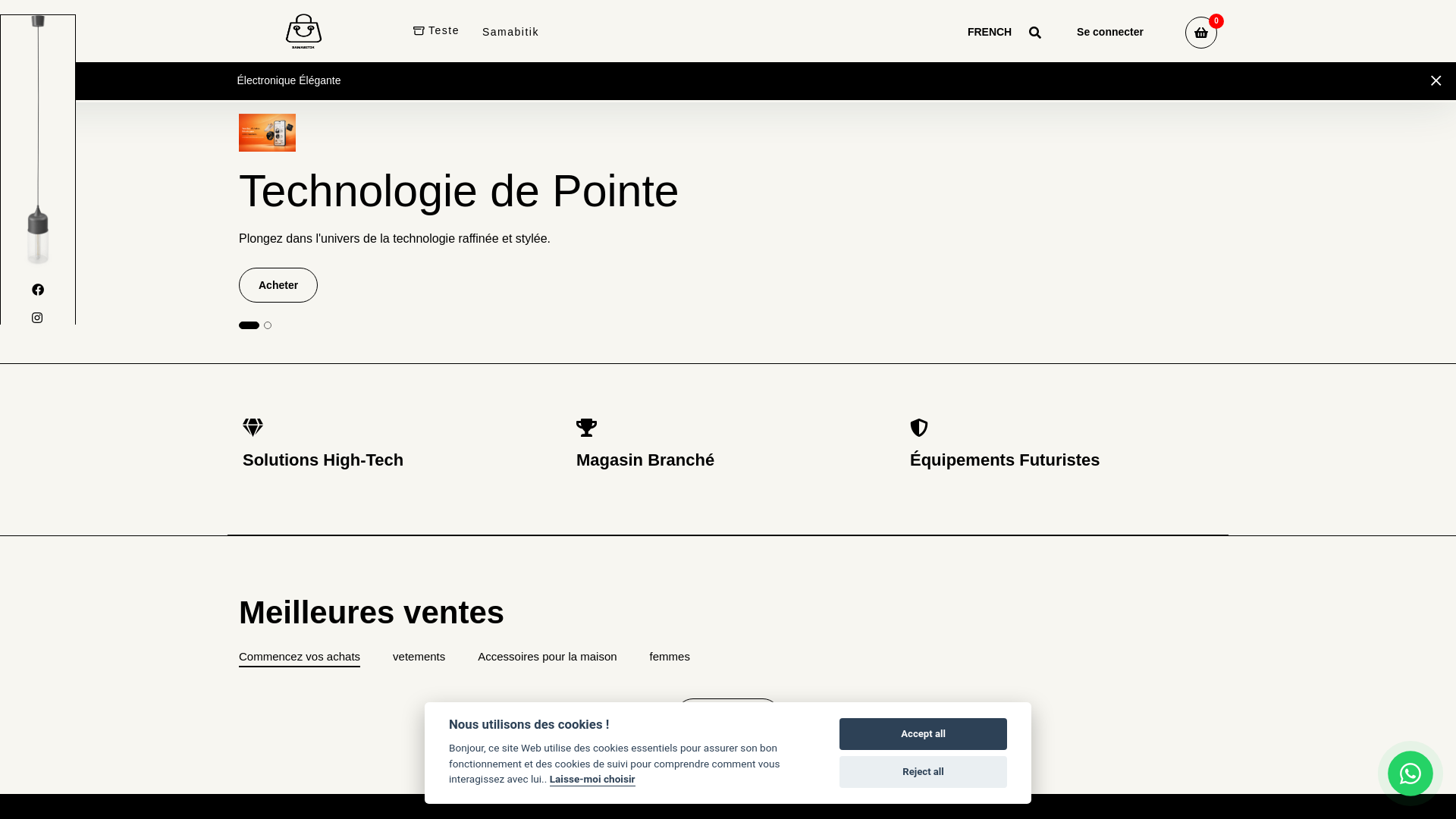 website screenshot of https://samabitiktest.shop/