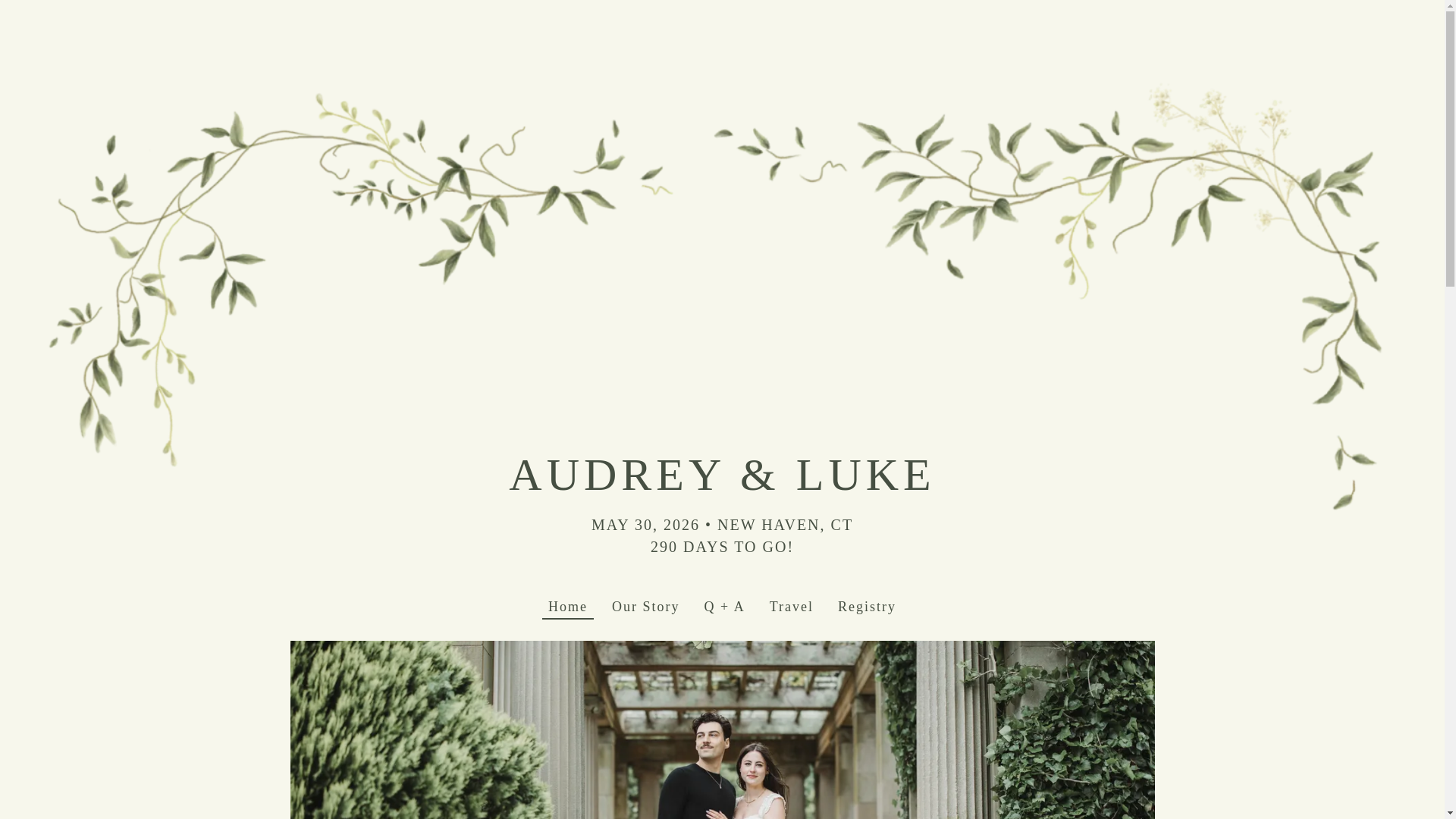 website screenshot of https://audreyandlukeevermore.com/