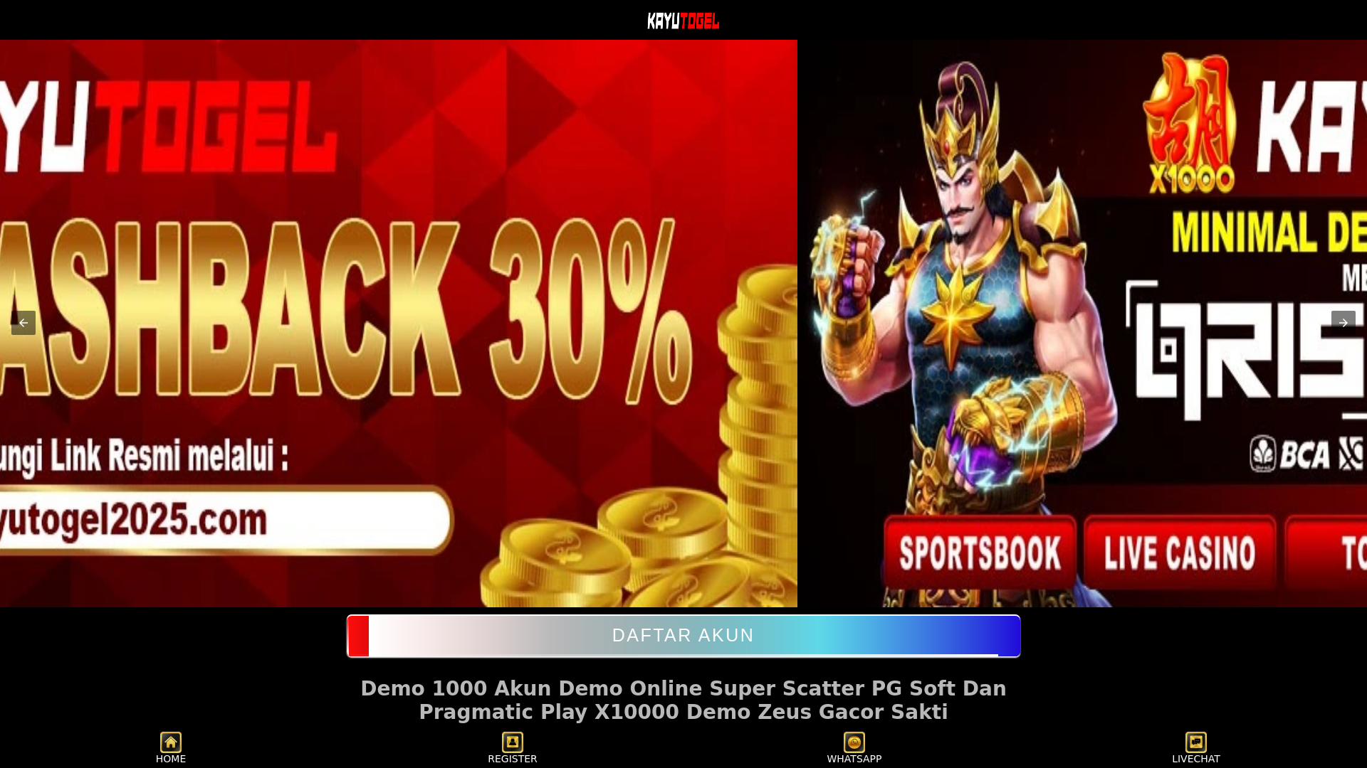 website screenshot of https://ronscatfish.pages.dev/