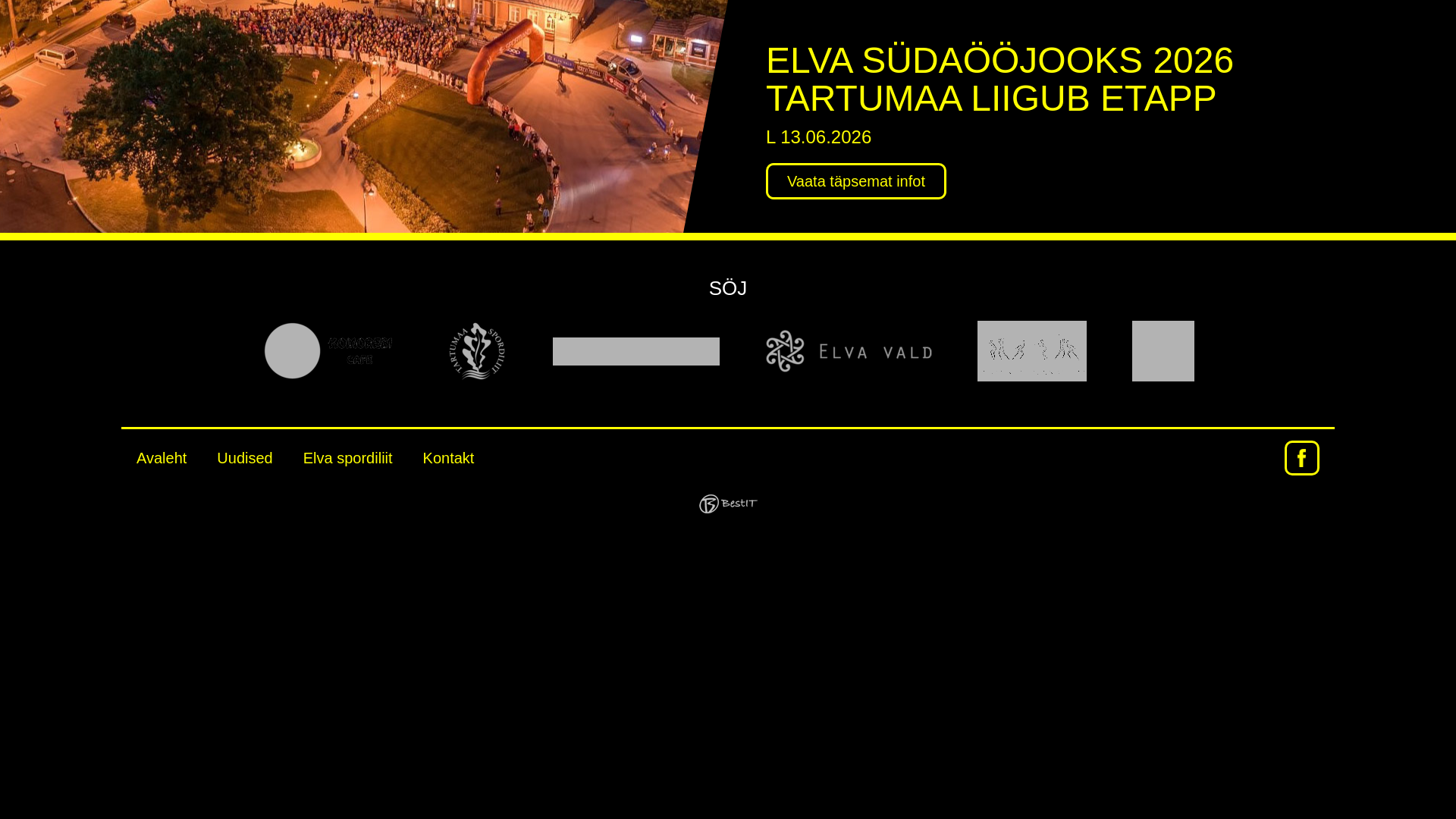 website screenshot of https://xn--elvasdajooks-bjba0g.ee/